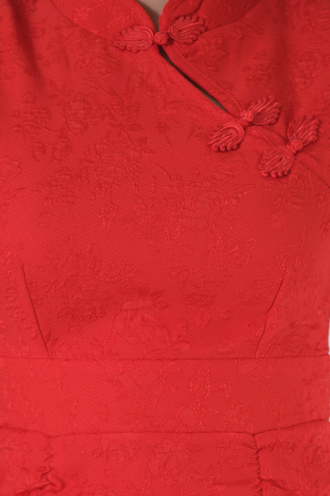 Chixxie Jade Cheongsam Dress (Red)