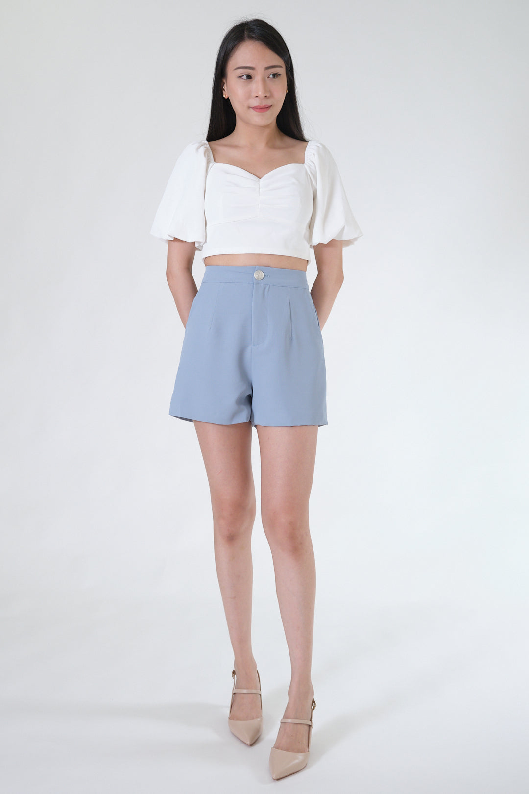 Chixxie Sandy Shorts (Blue)