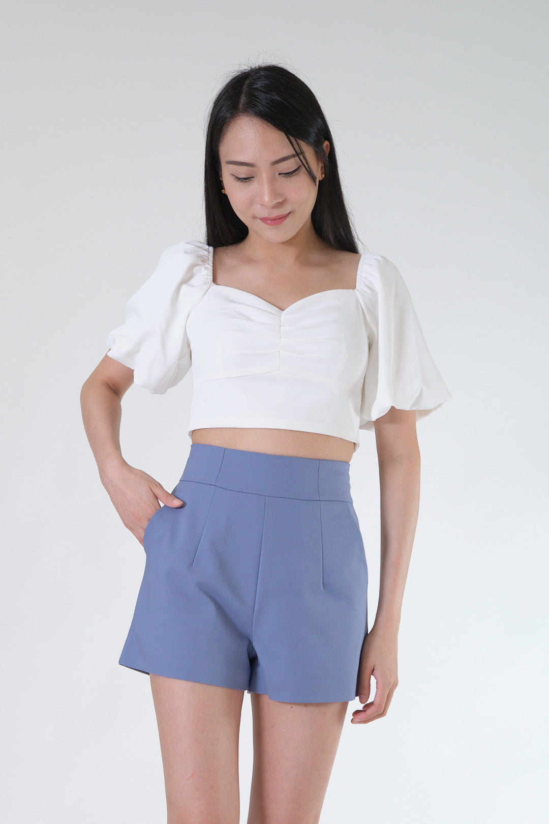 Chixxie Zora Shorts (Blue)