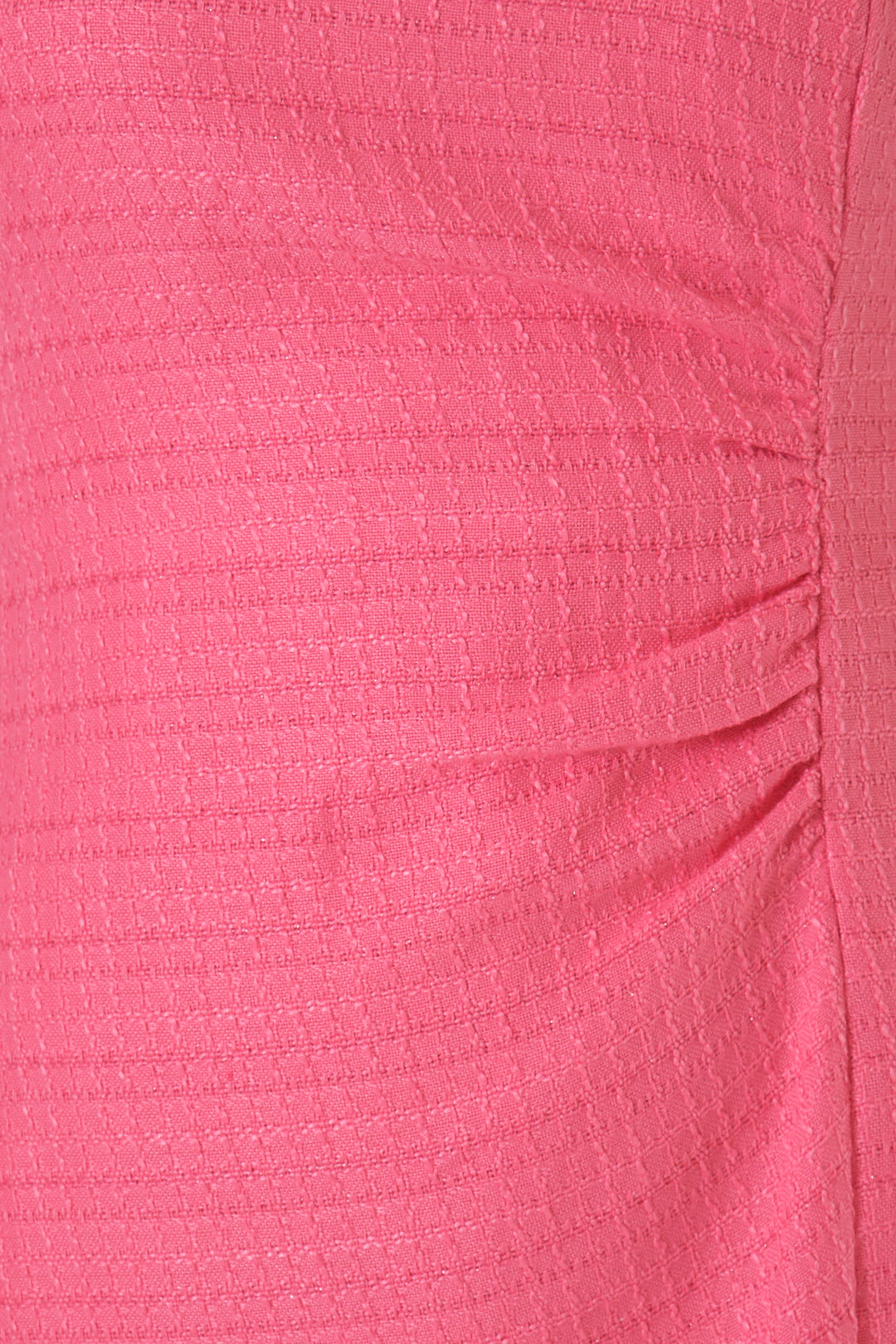 Chixxie Rosa Tweed Cheongsam Playsuit (Hot Pink)