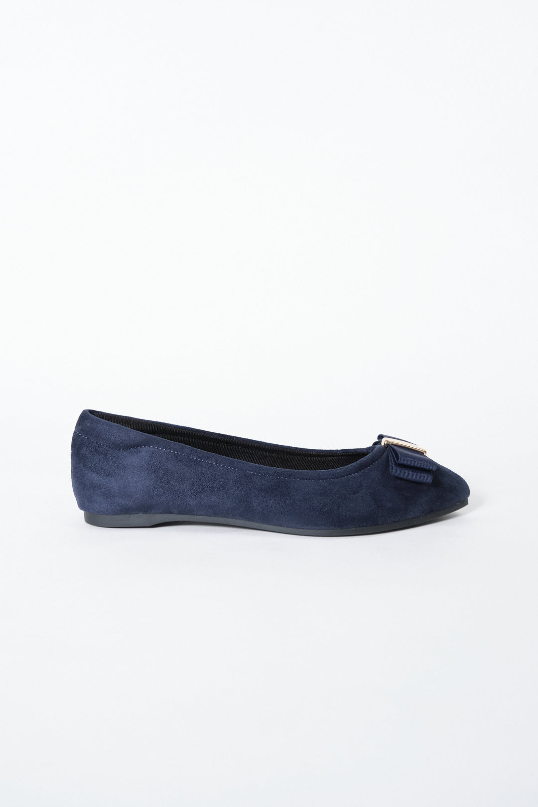 Chixxie XP16 Suede Ribbon Pointed Toe Flats