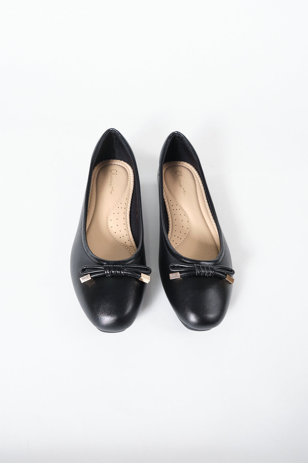 Chixxie XP19 Ribbon Tie Round Toe Flats