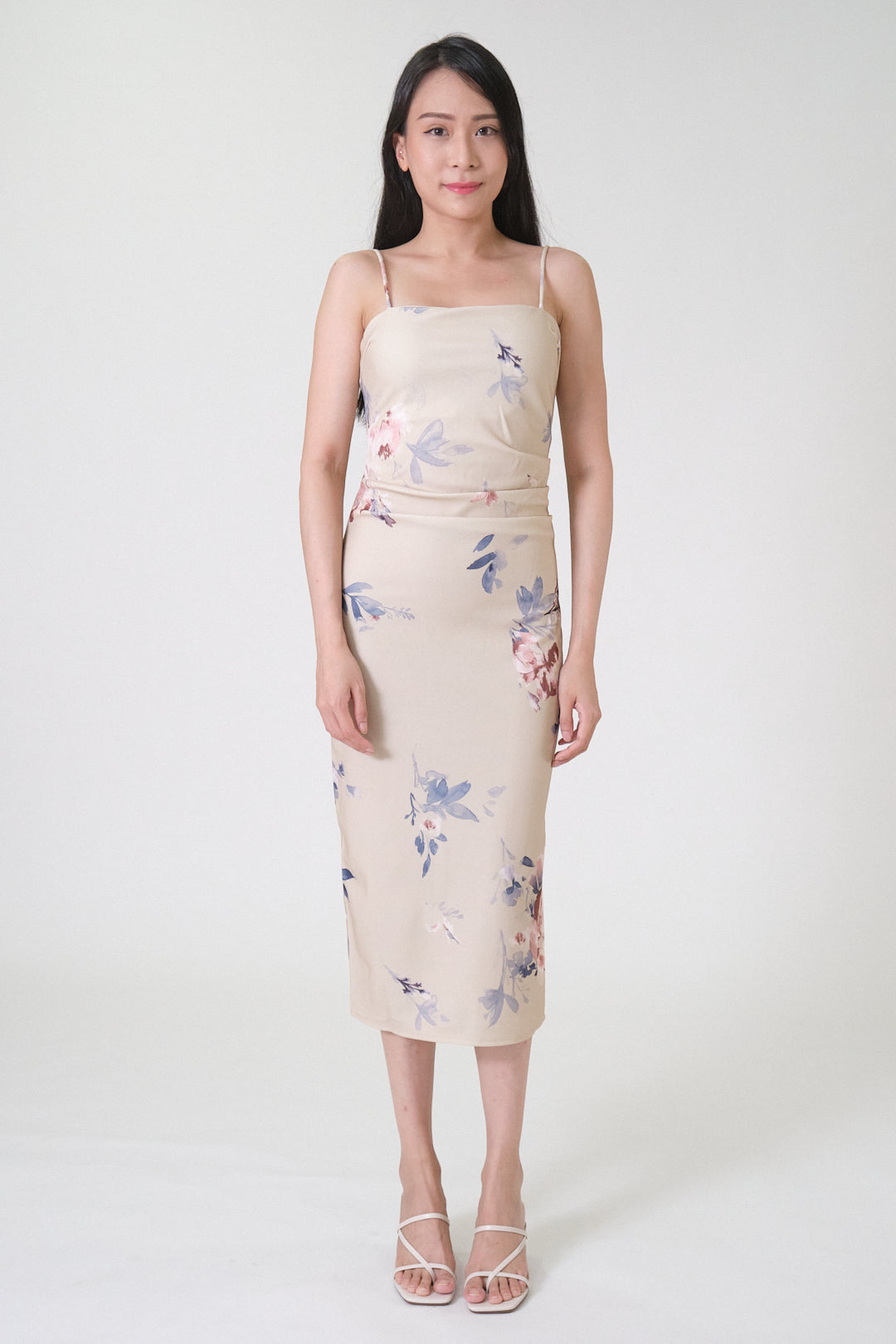 Chixxie Willow Floral Dress (Yellow)
