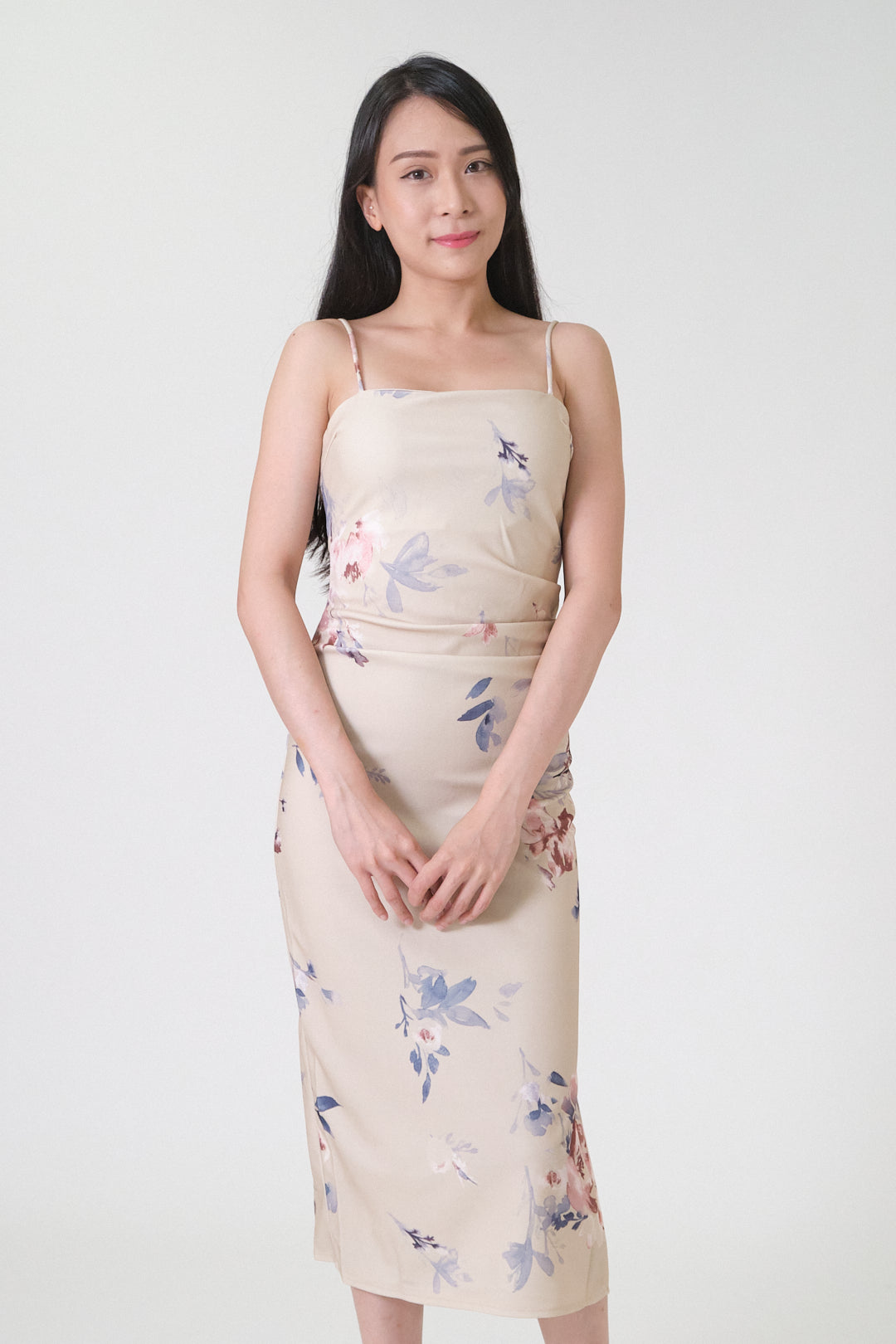 Chixxie Willow Floral Dress (Yellow)