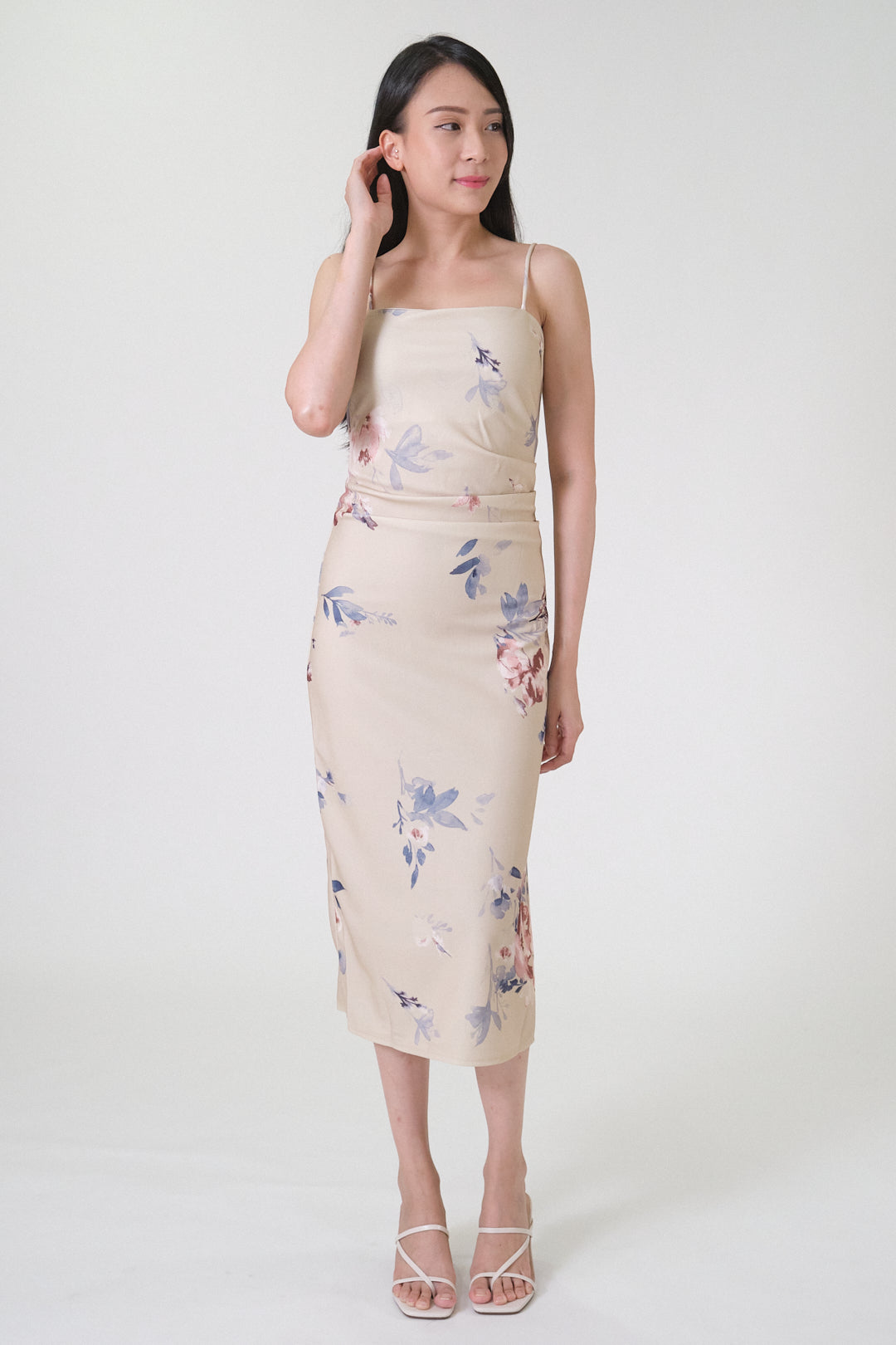 Chixxie Willow Floral Dress (Yellow)