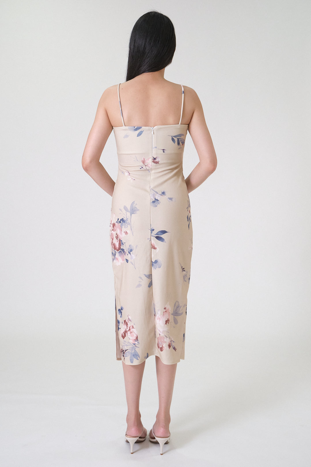 Chixxie Willow Floral Dress (Yellow)