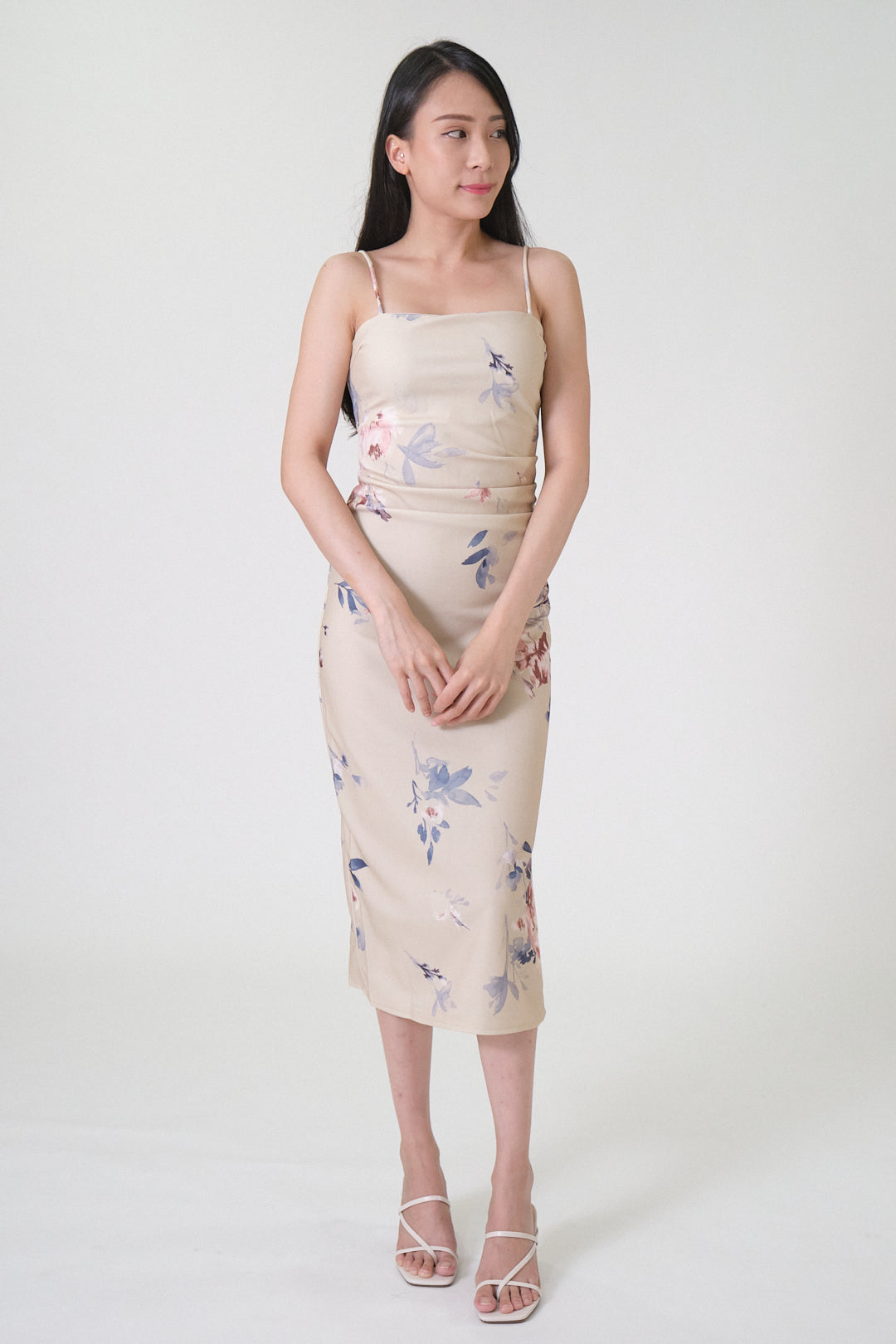 Chixxie Willow Floral Dress (Yellow)