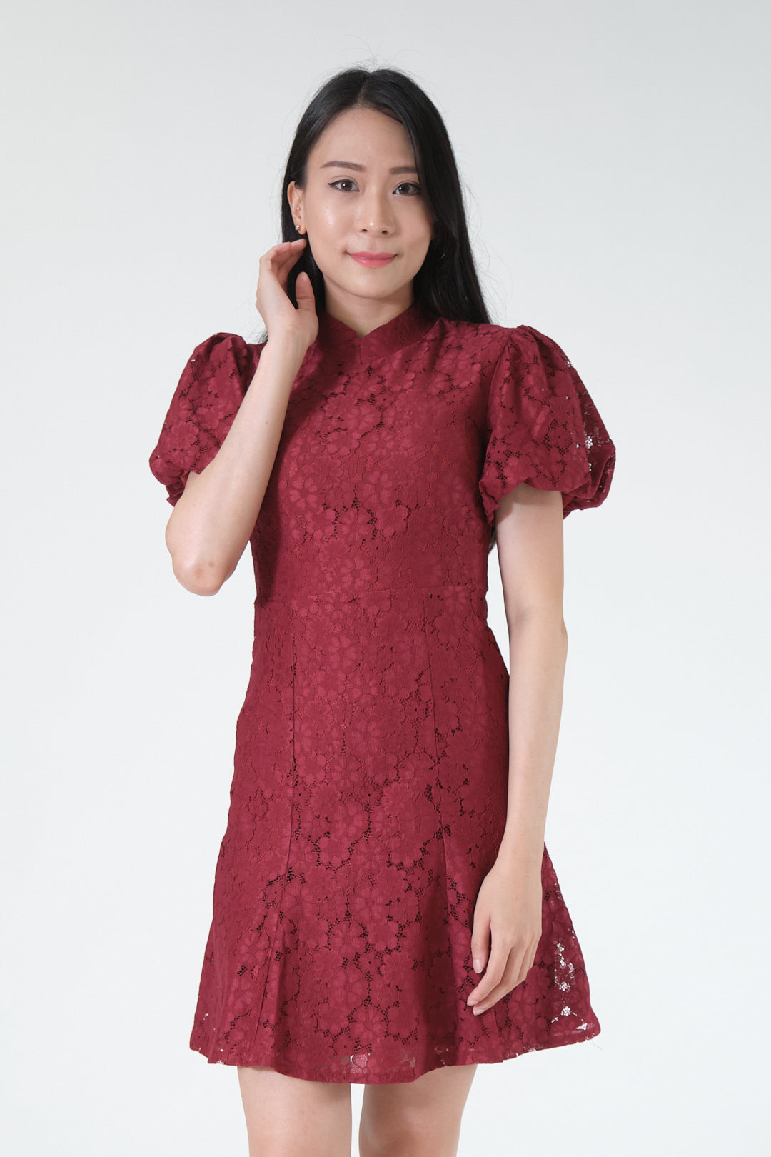 Chixxie Melody Cheongsam (Red)