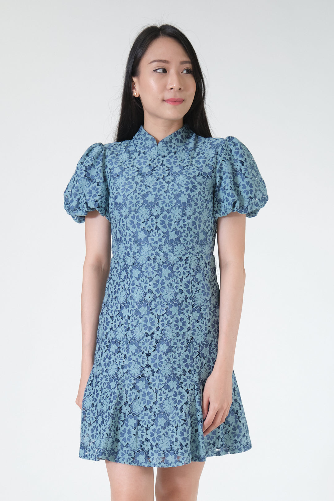 Chixxie Melody Cheongsam (Turquoise)