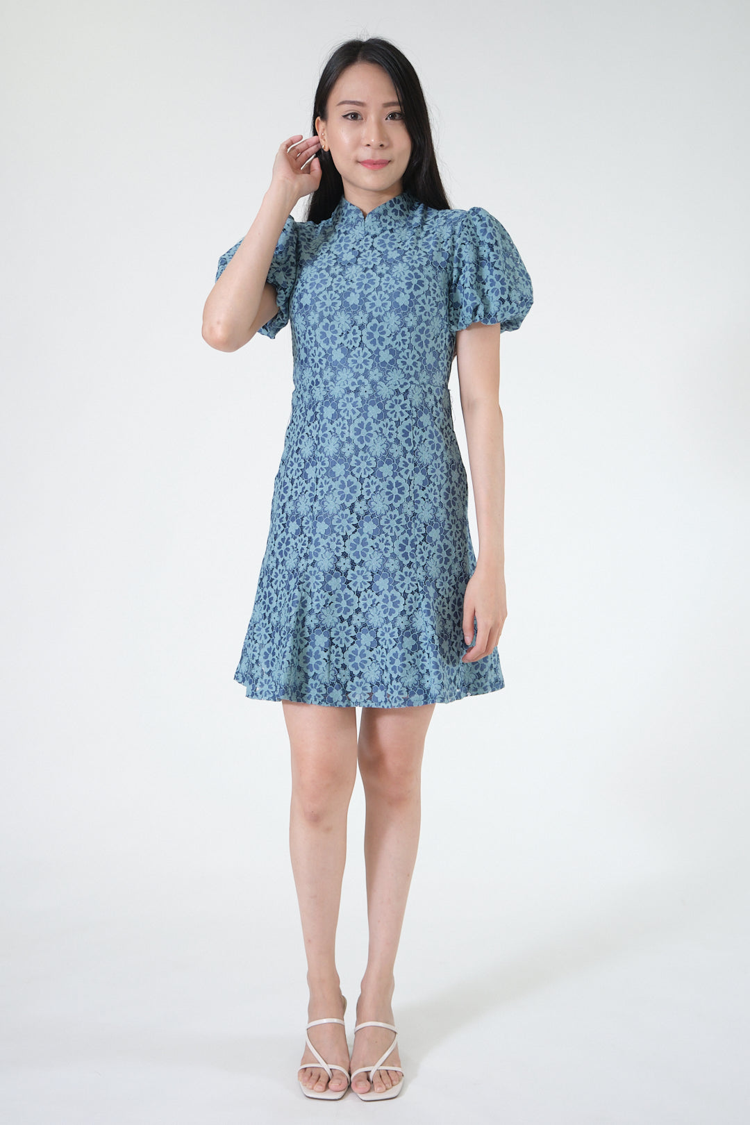 Chixxie Melody Cheongsam (Turquoise)