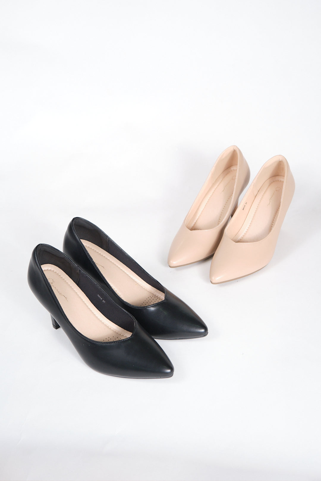 Chixxie NH14 V-Cut Pointed Toe Pumps