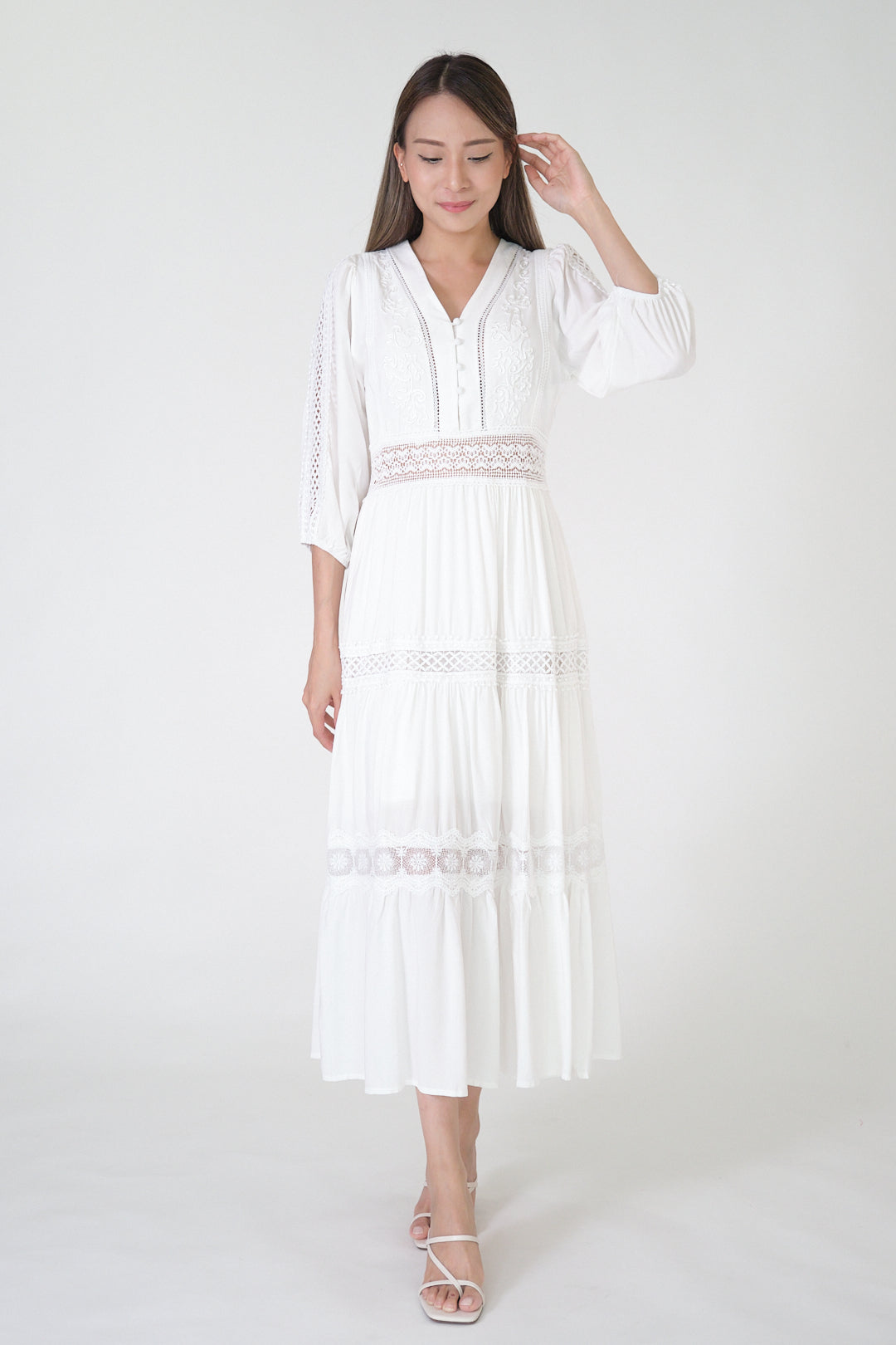 Chixxie Jaelynn Premium Lace Dress