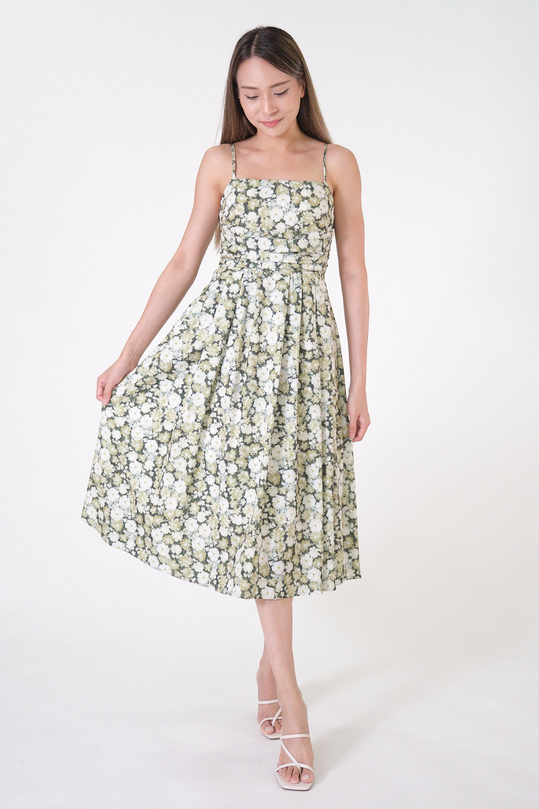 Chixxie Bridget Floral Midi Dress