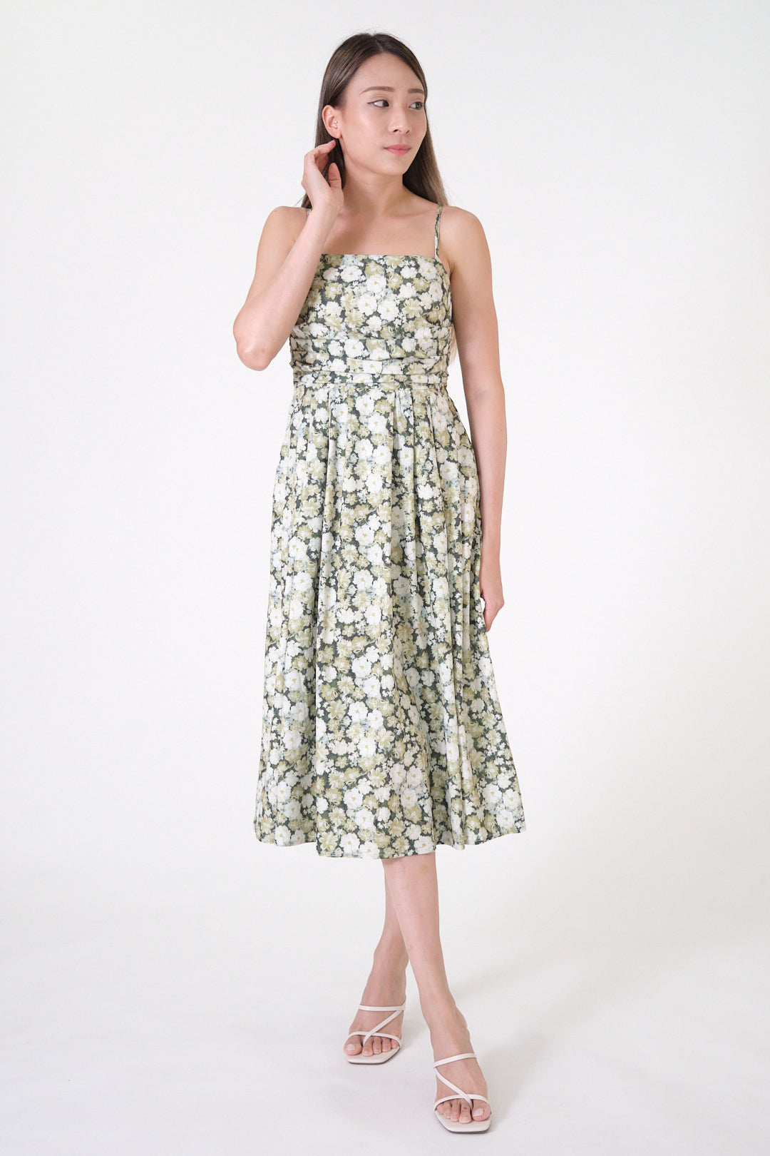 Chixxie Bridget Floral Midi Dress
