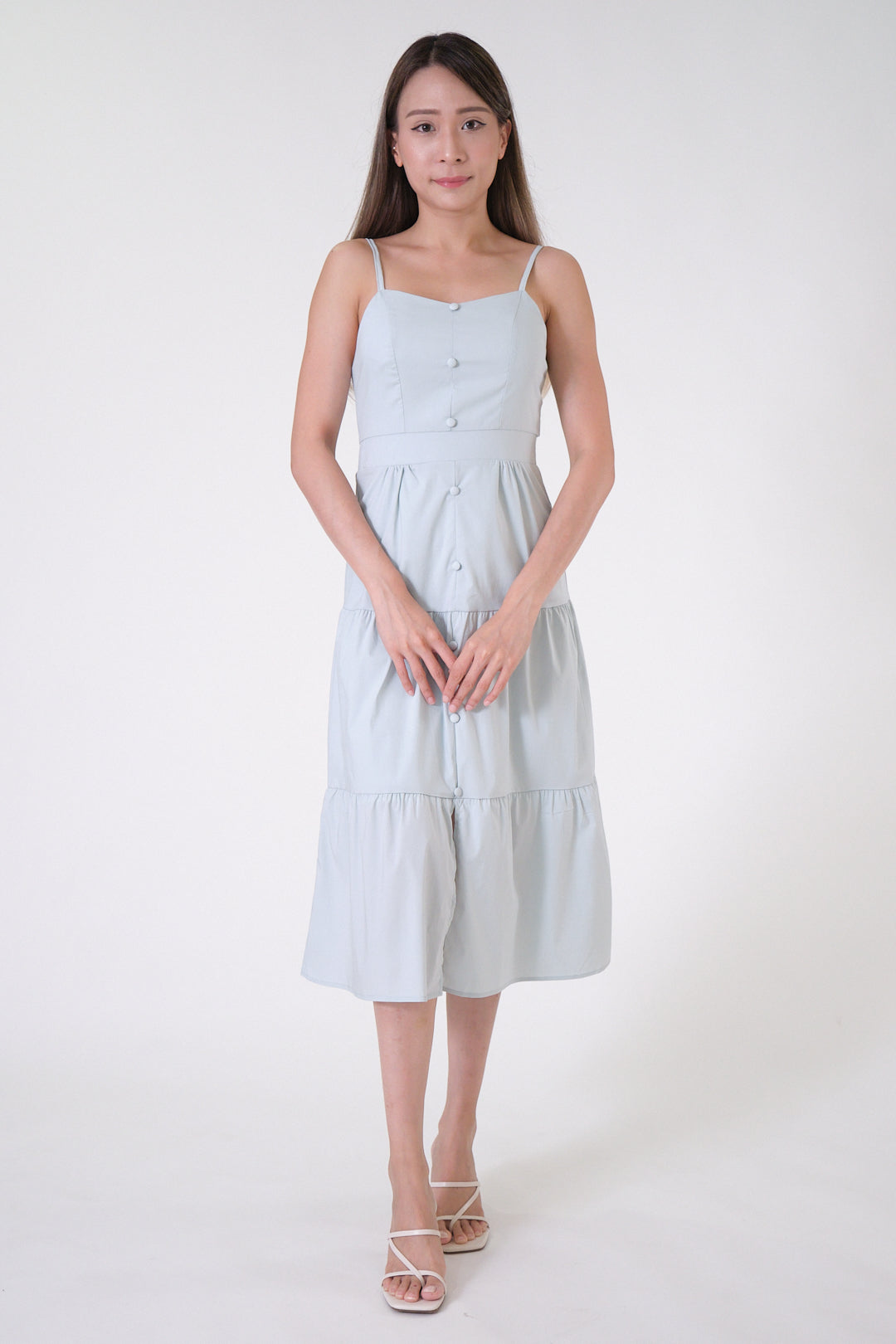 Chixxie Jocelyn Midi Dress (Green)