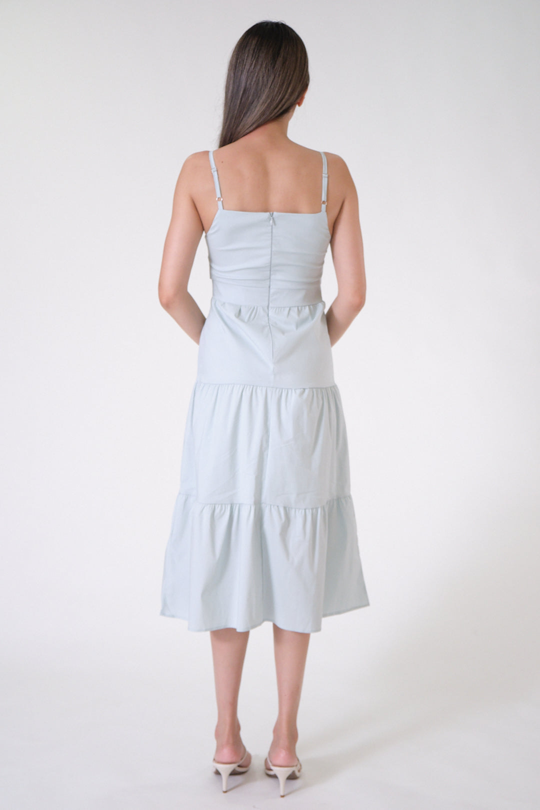 Chixxie Jocelyn Midi Dress (Green)