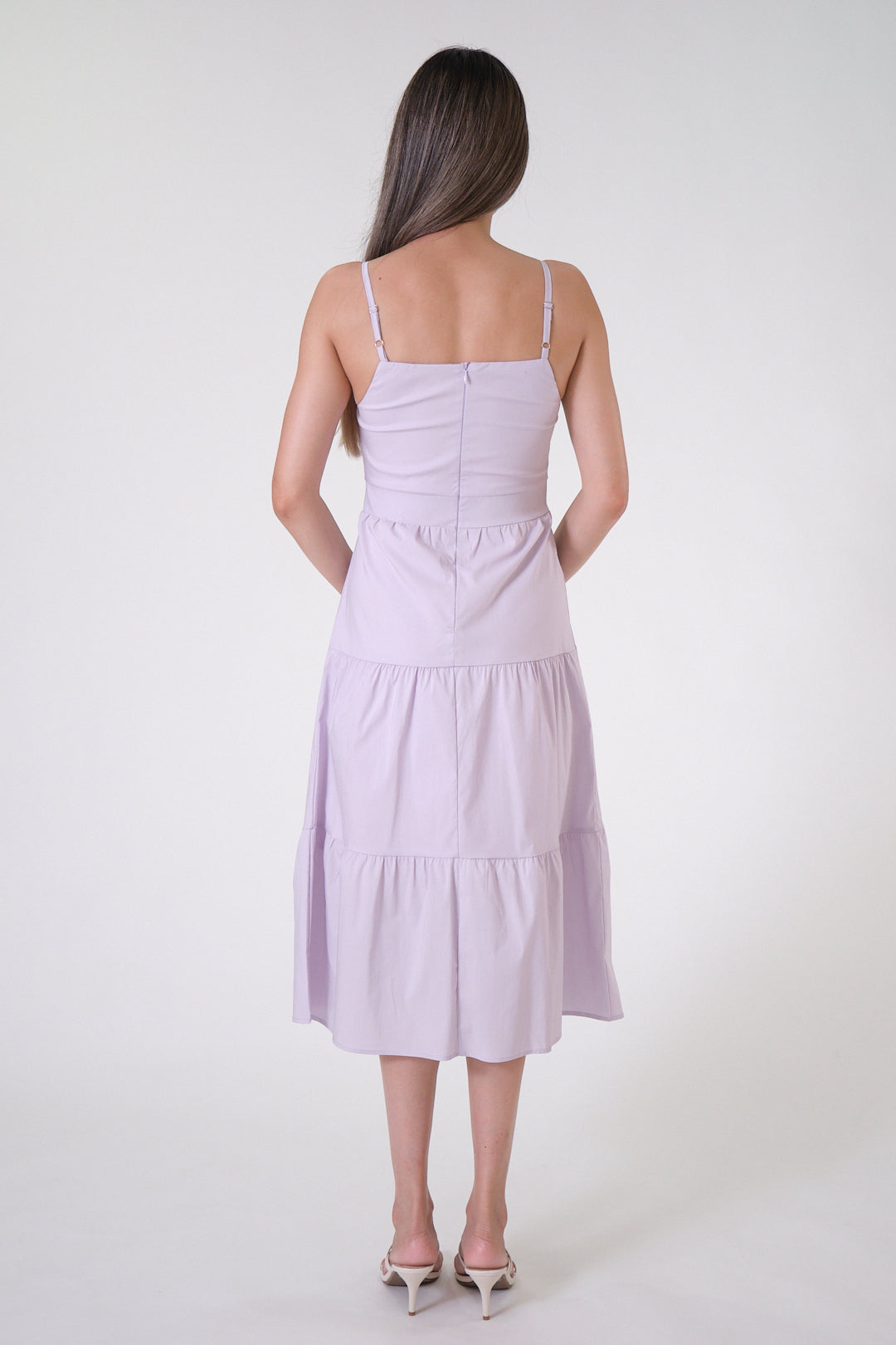 Chixxie Jocelyn Midi Dress (Lilac)