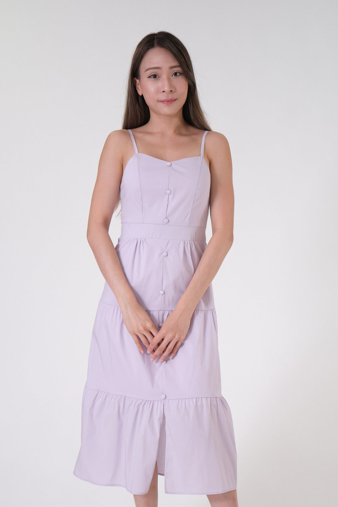 Chixxie Jocelyn Midi Dress (Lilac)