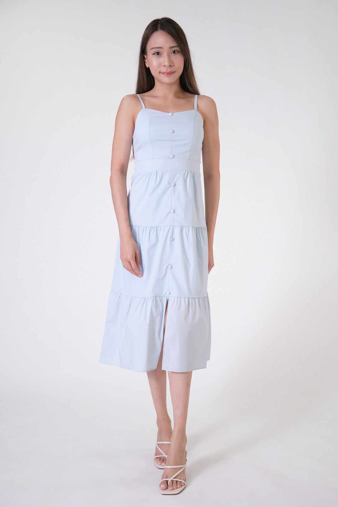 Chixxie Jocelyn Midi Dress (Blue)