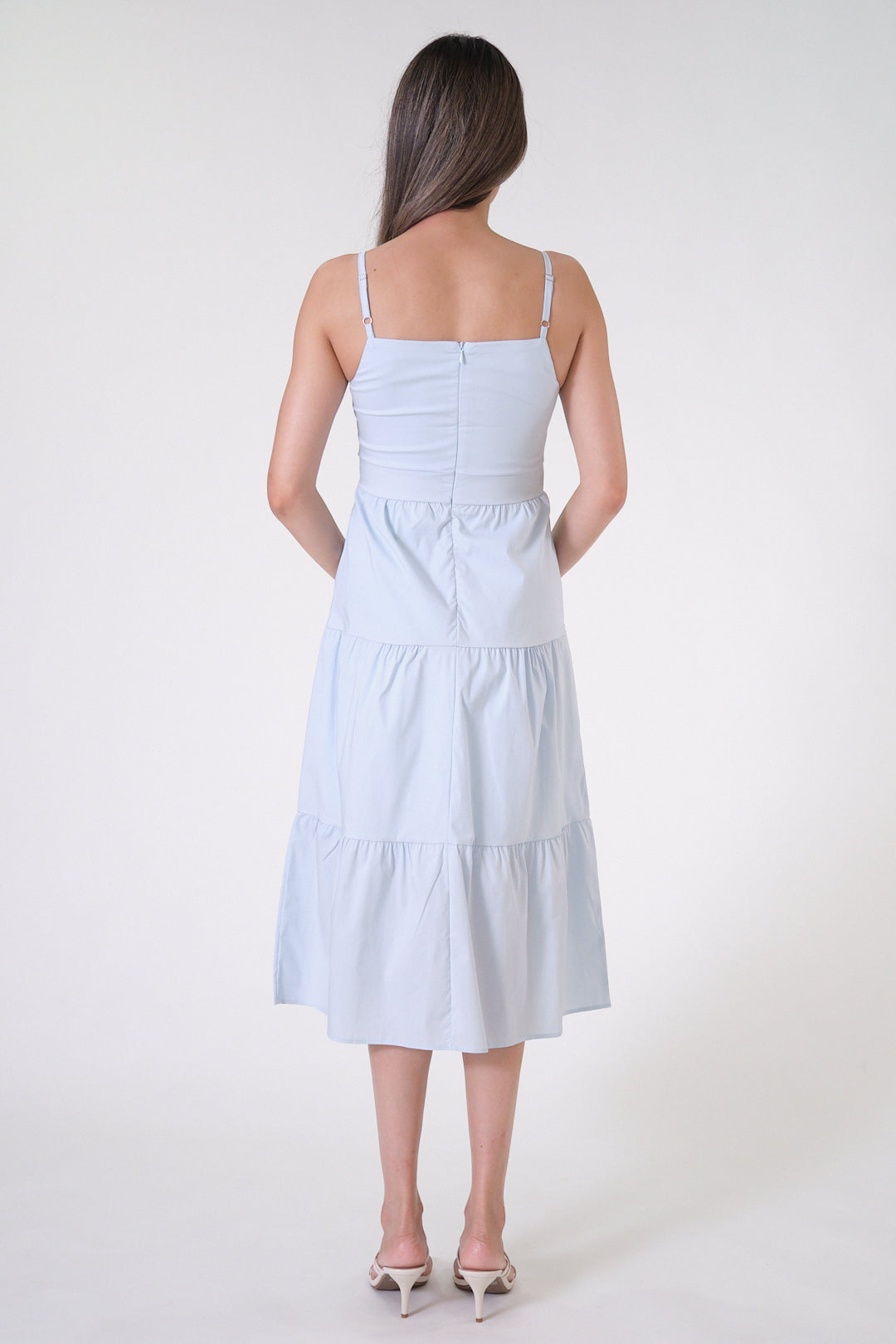 Chixxie Jocelyn Midi Dress (Blue)