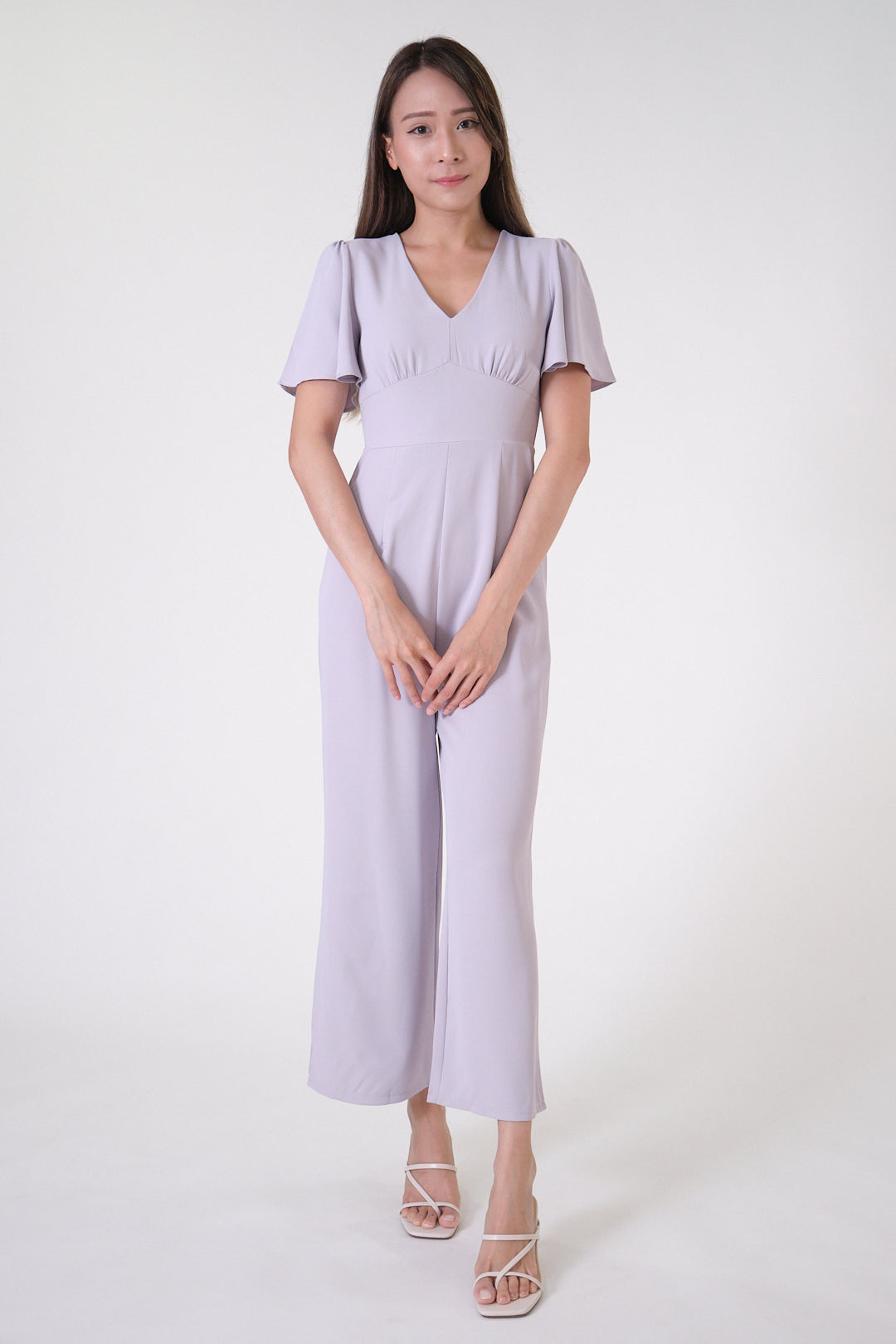 Chixxie Daphne Jumpsuit (Dusty Purple)