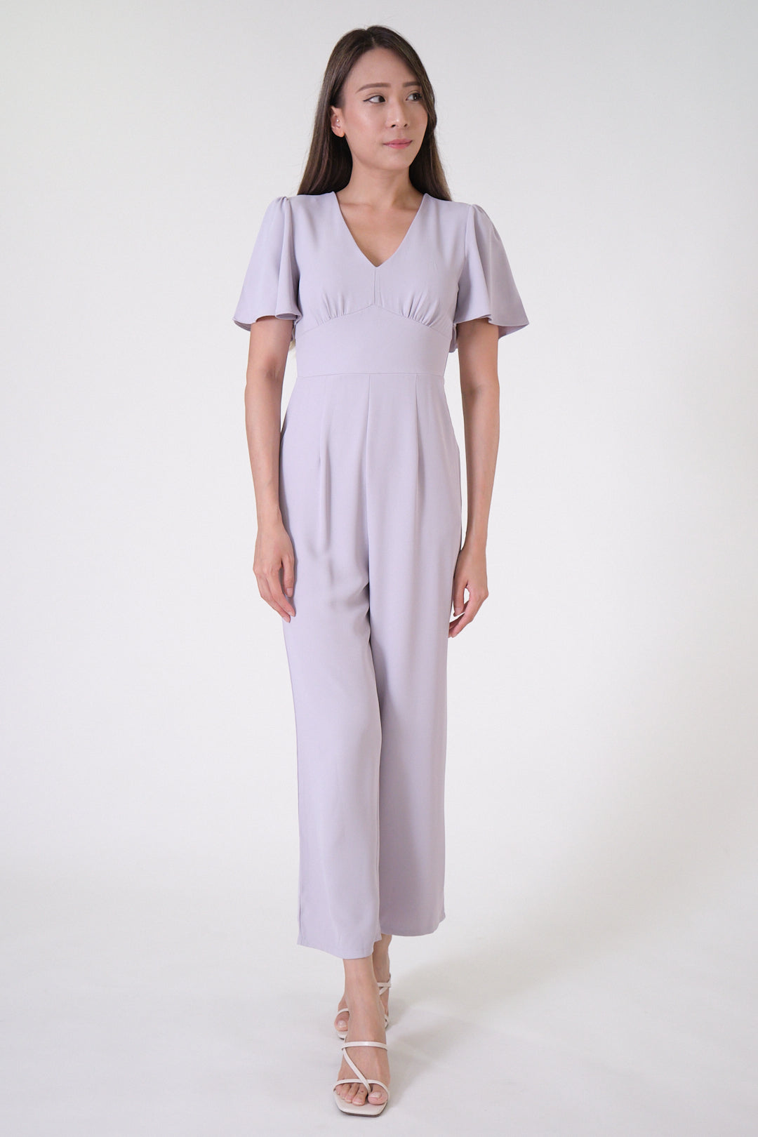 Chixxie Daphne Jumpsuit (Dusty Purple)