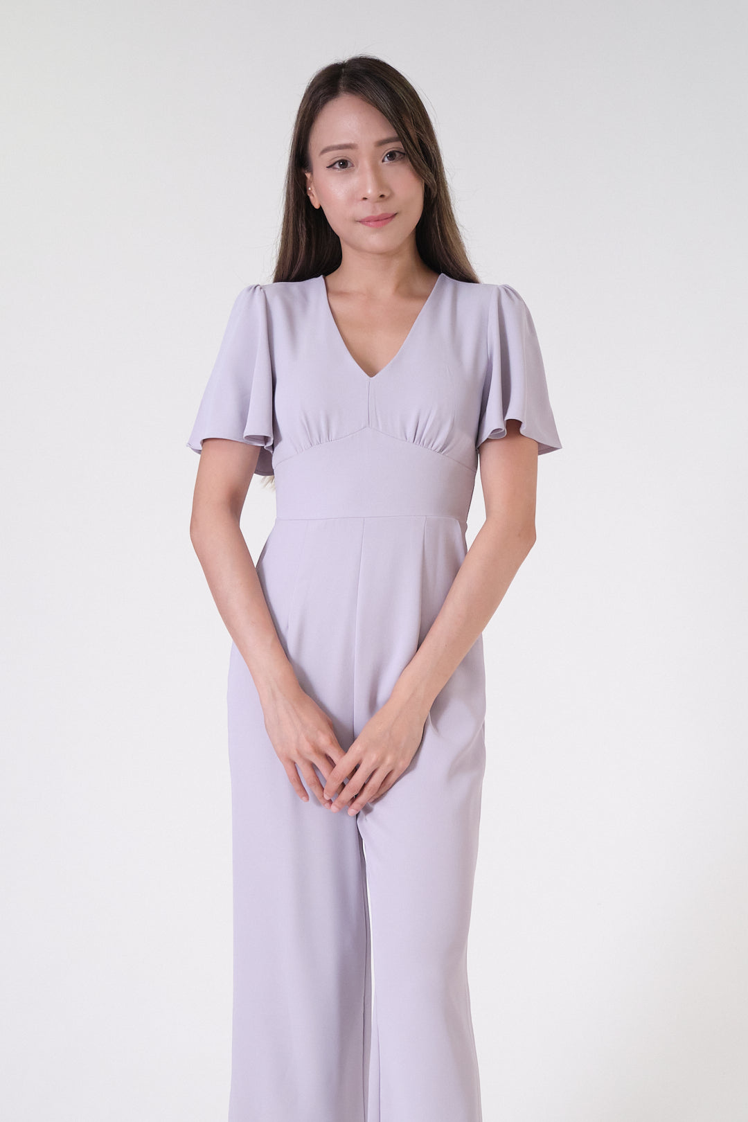 Chixxie Daphne Jumpsuit (Dusty Purple)
