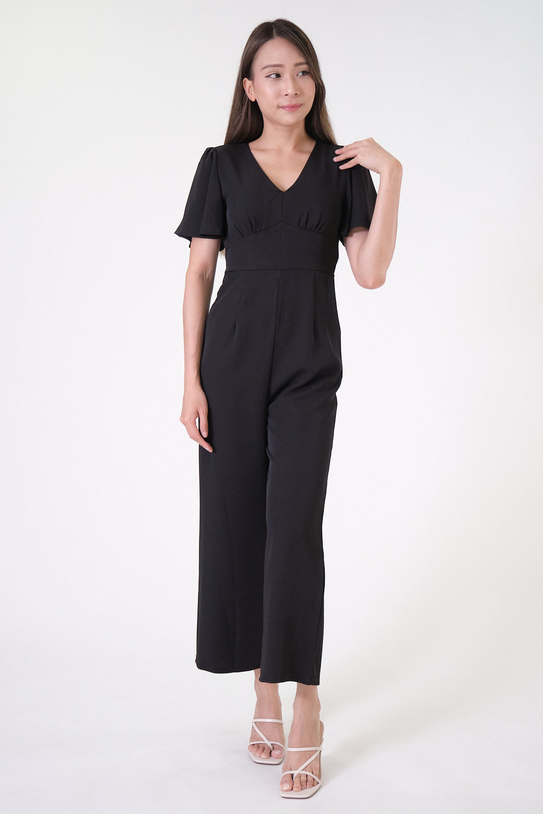 Chixxie Daphne Jumpsuit (Black)