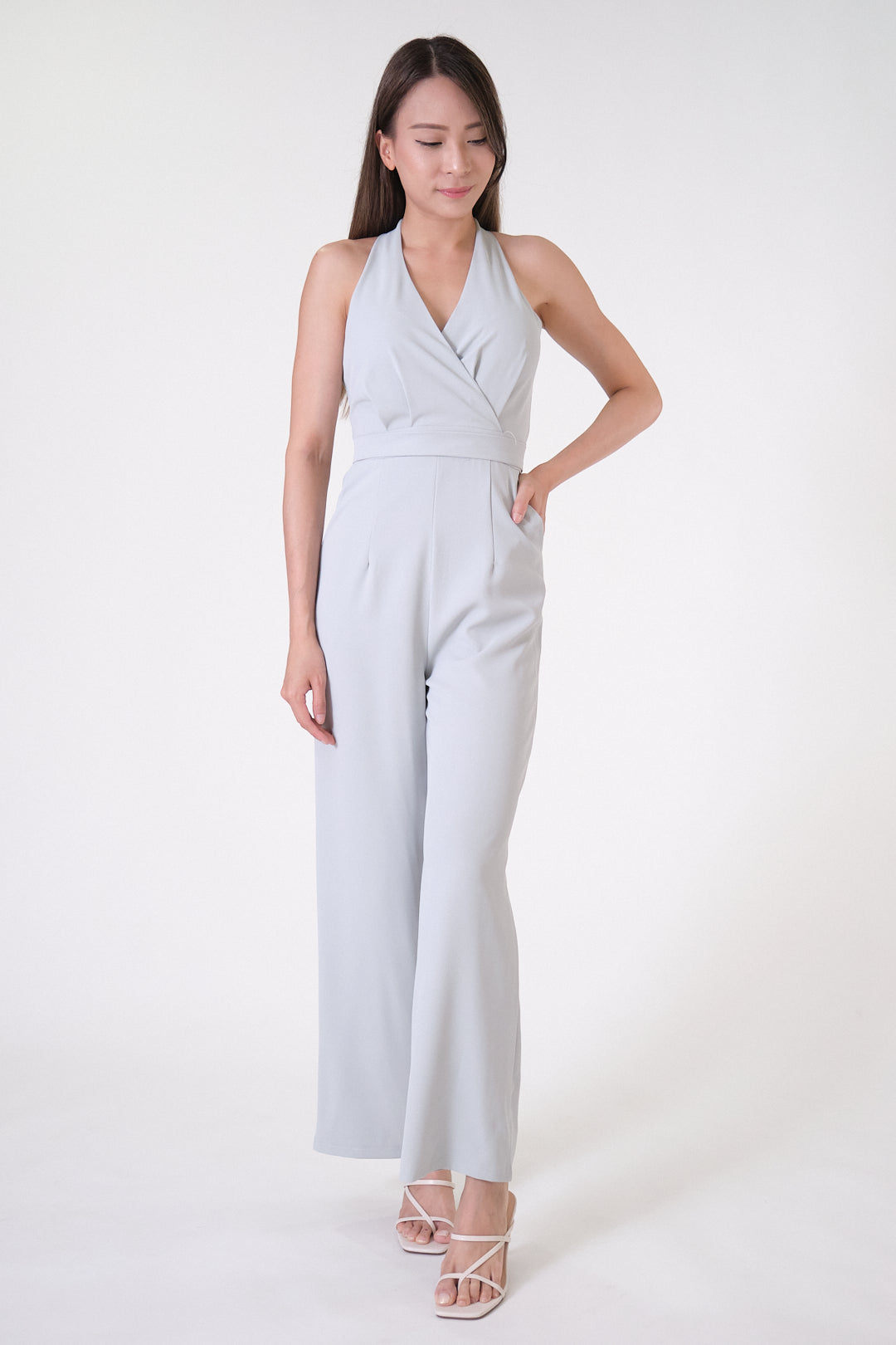 Chixxie Vanessa Jumpsuit (Sage)