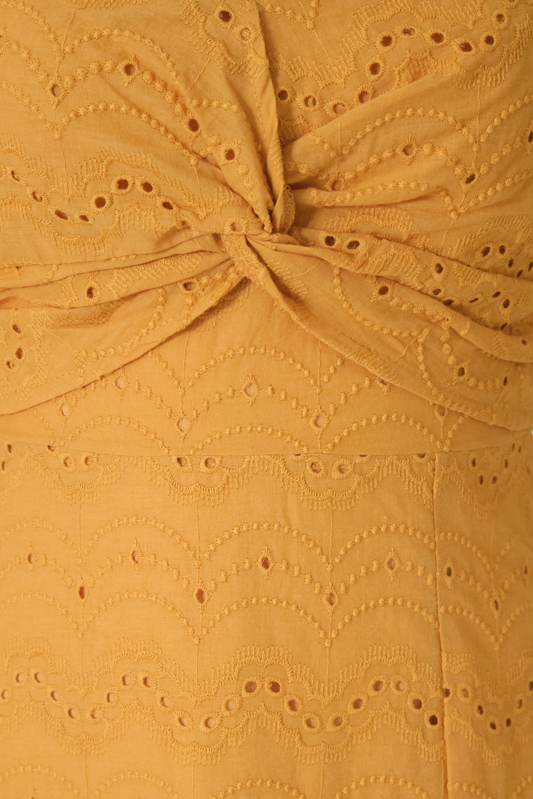 Chixxie Charlene Lace Midi Dress (Yellow)