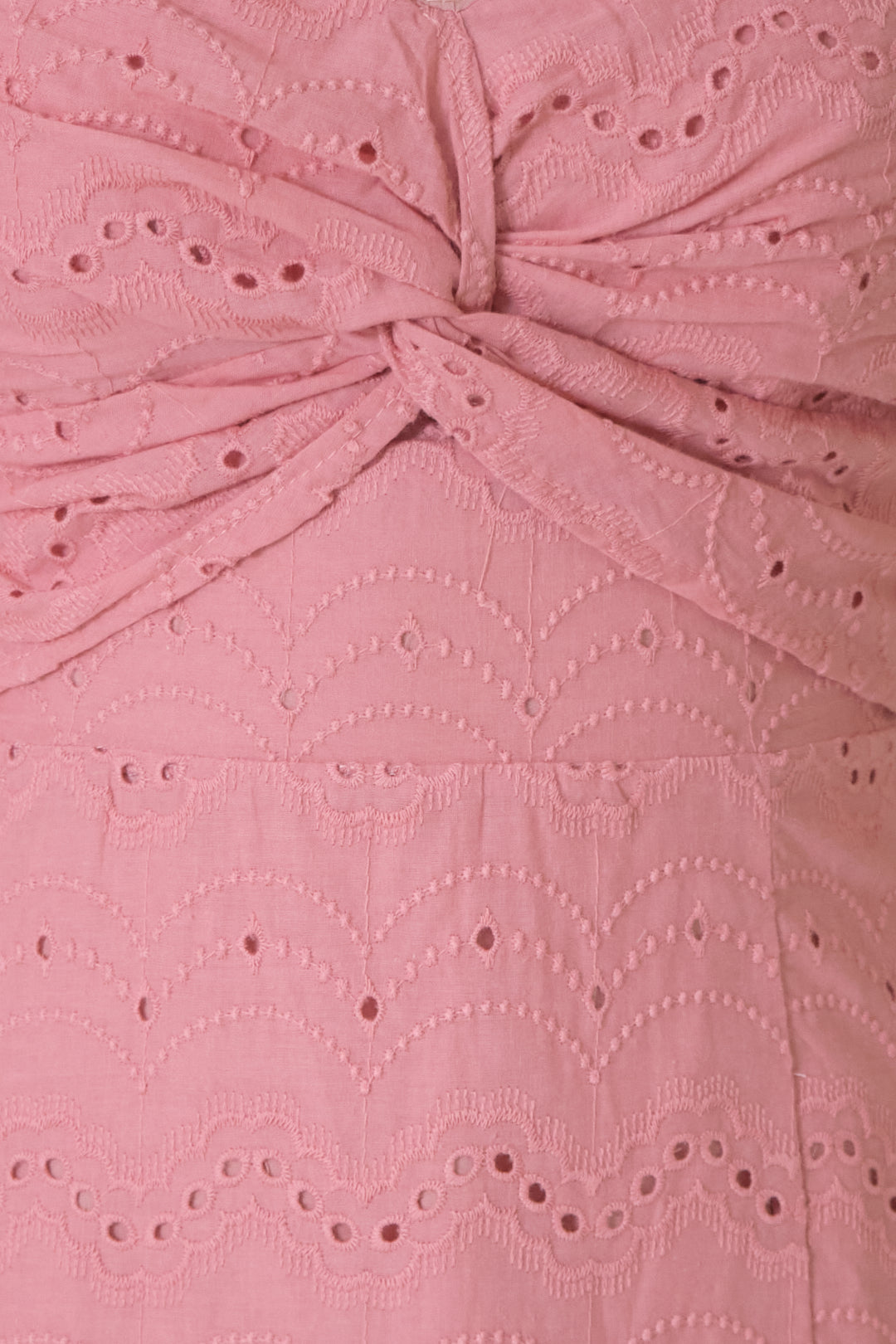 Chixxie Charlene Lace Midi Dress (Pink)