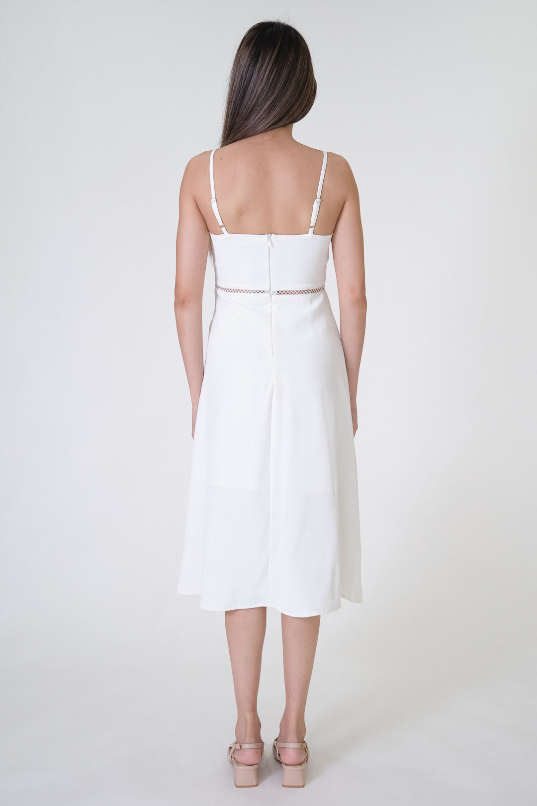 Chixxie Jenny Midi Dess (White)