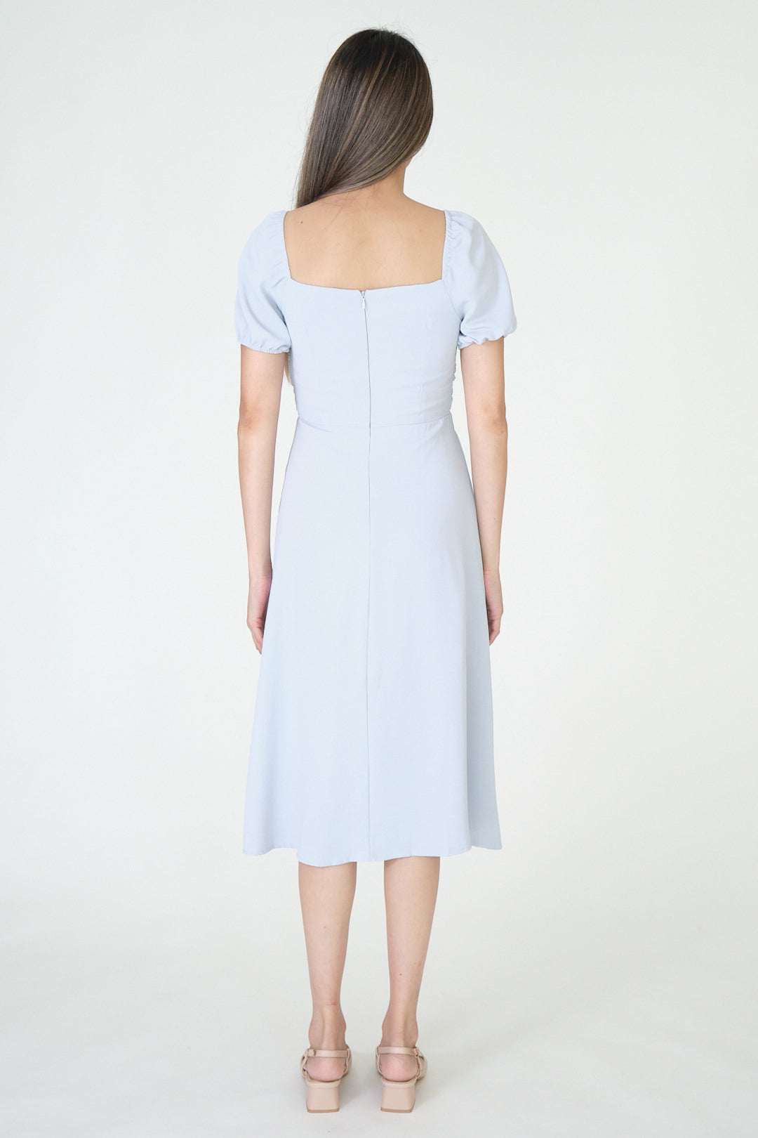 Chixxie Tiana Midi Dress (Blue)