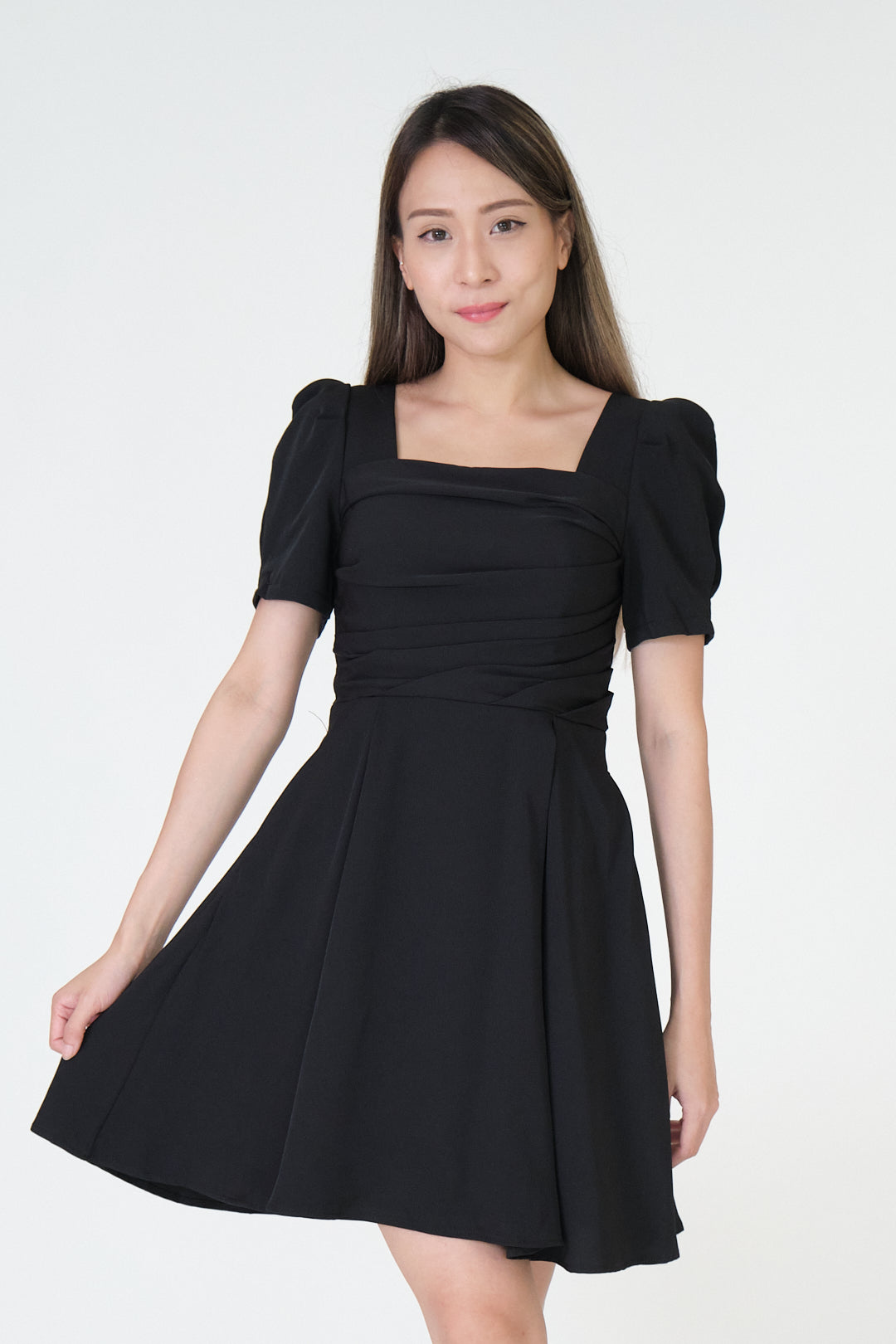 Chixxie Vienna Short Dress (Black)