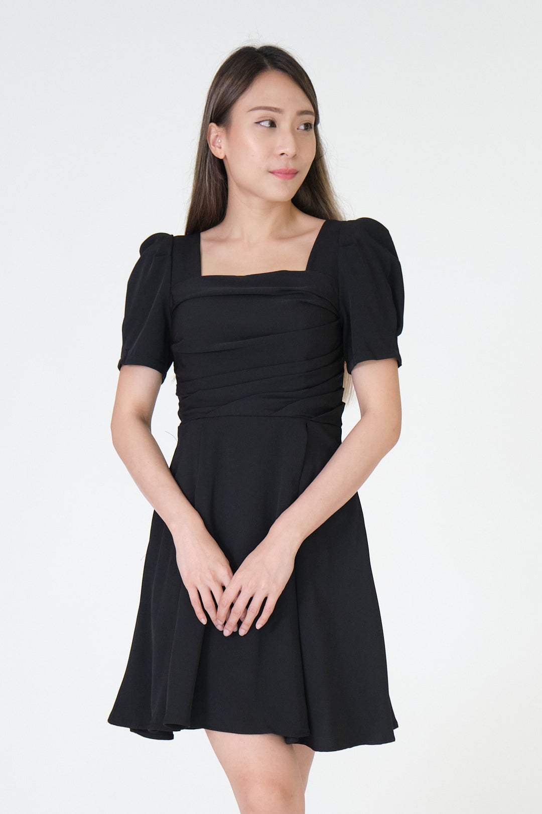 Chixxie Vienna Short Dress (Black)