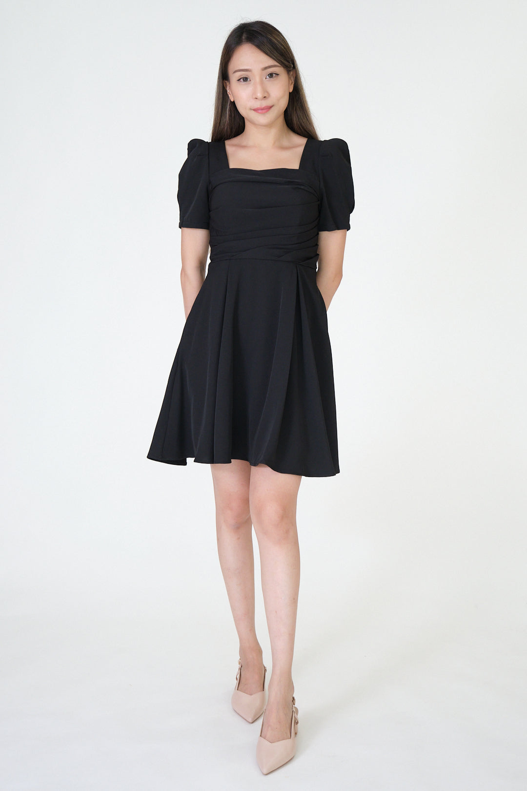 Chixxie Vienna Short Dress (Black)