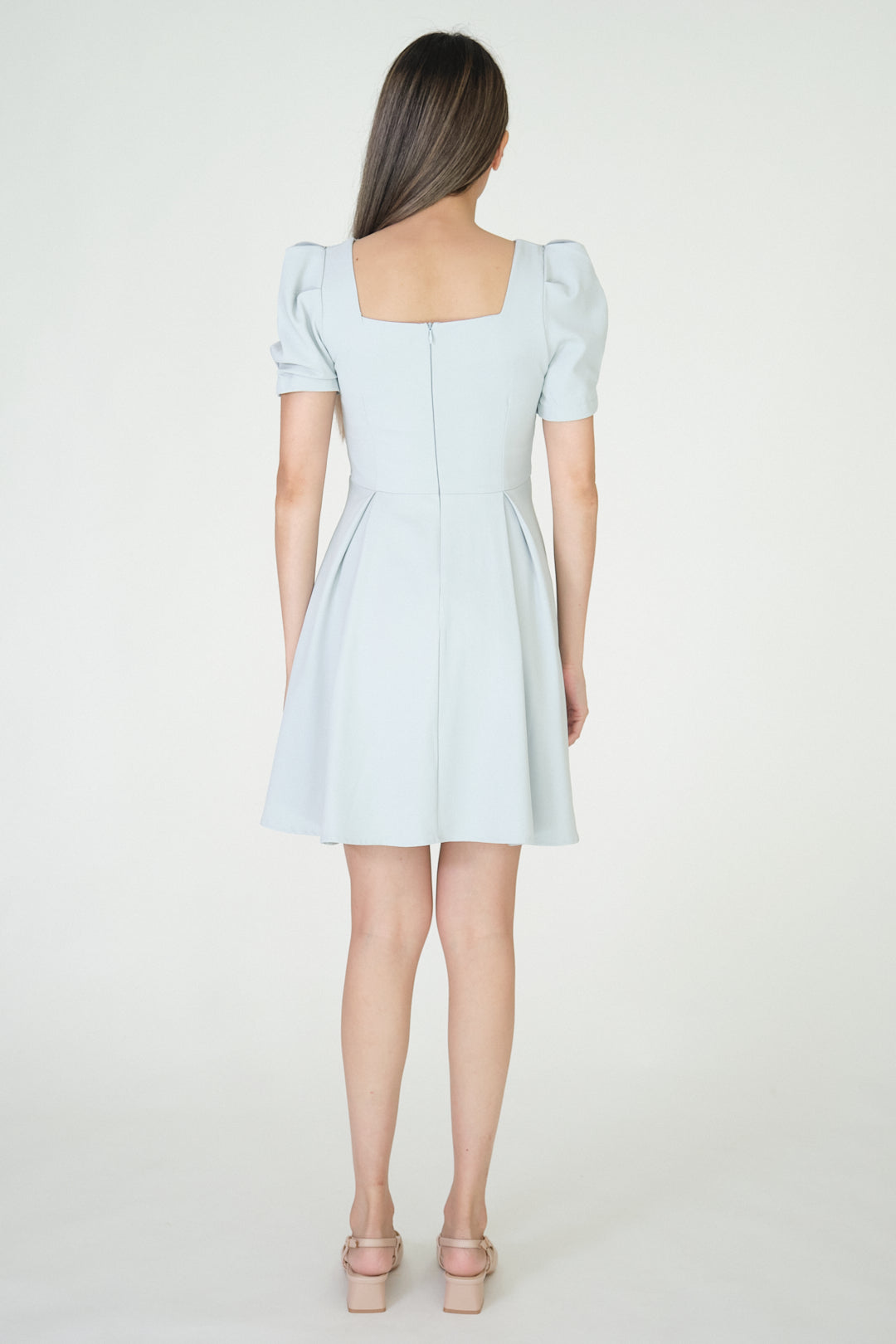 Chixxie Vienna Short Dress (Cyan)