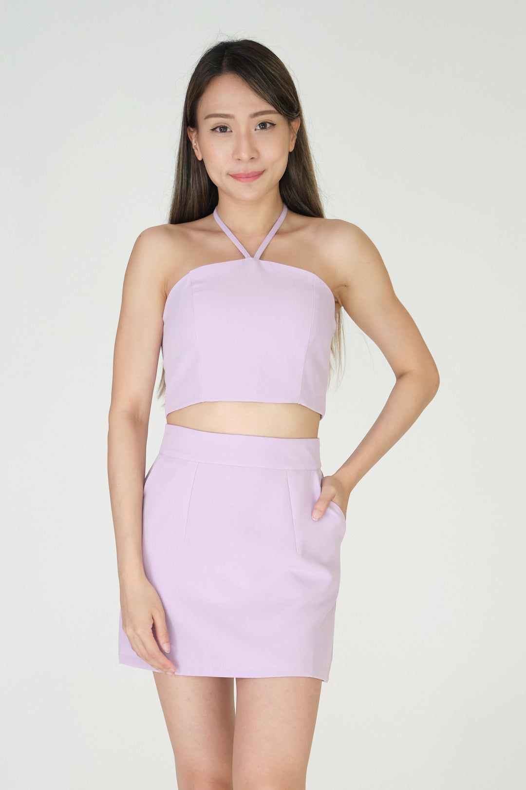 Chixxie Sandra Two-Piece Set (Purple)