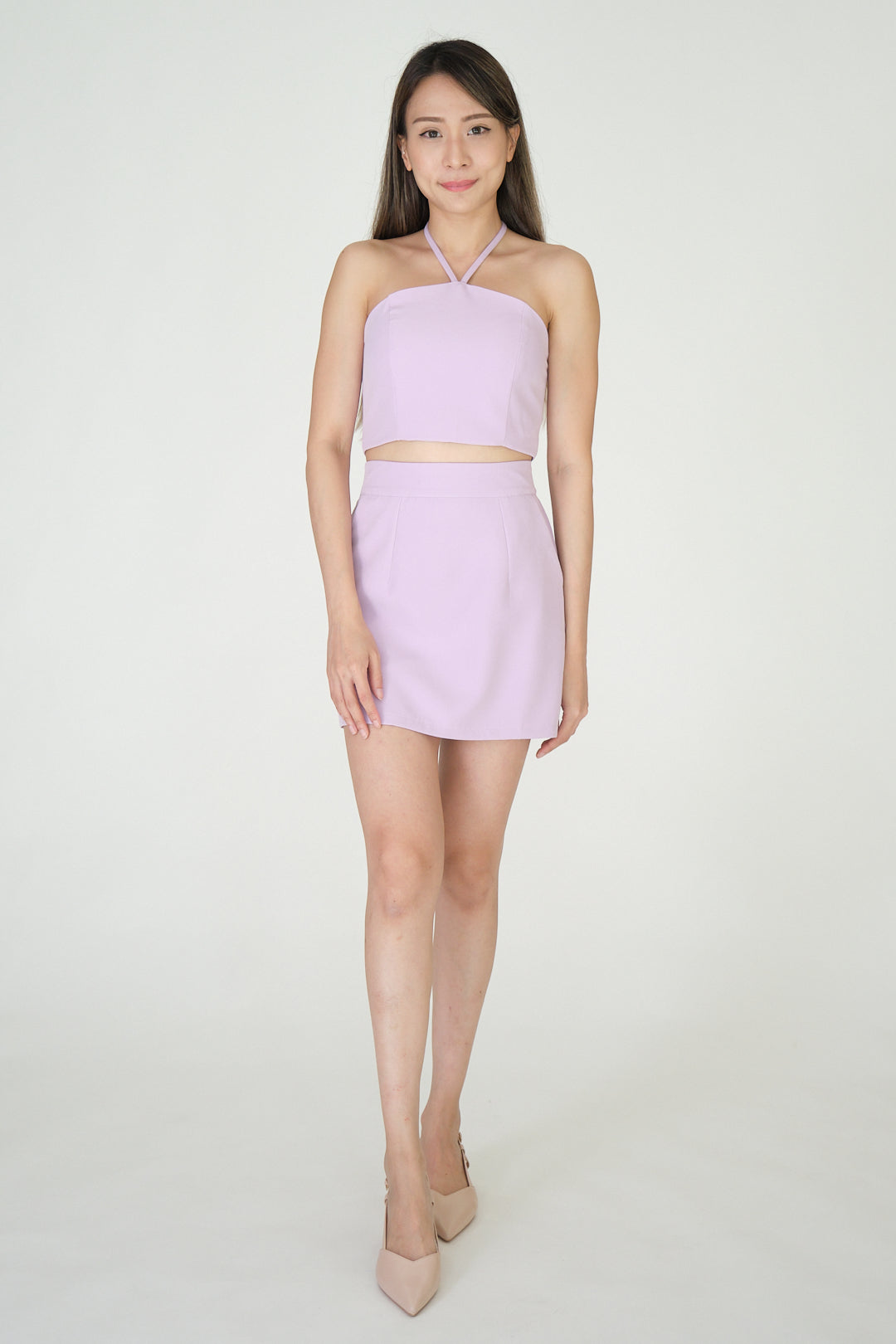 Chixxie Sandra Two-Piece Set (Purple)