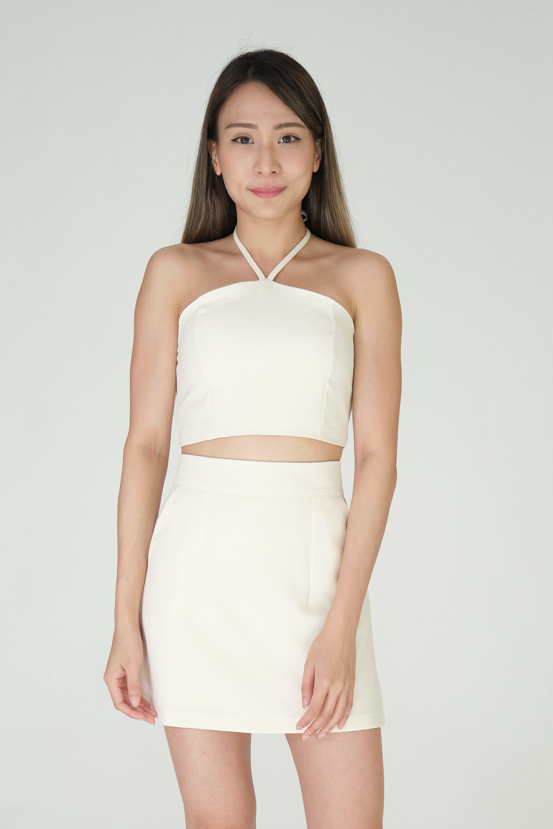Chixxie Sandra Two-Piece Set (Cream)