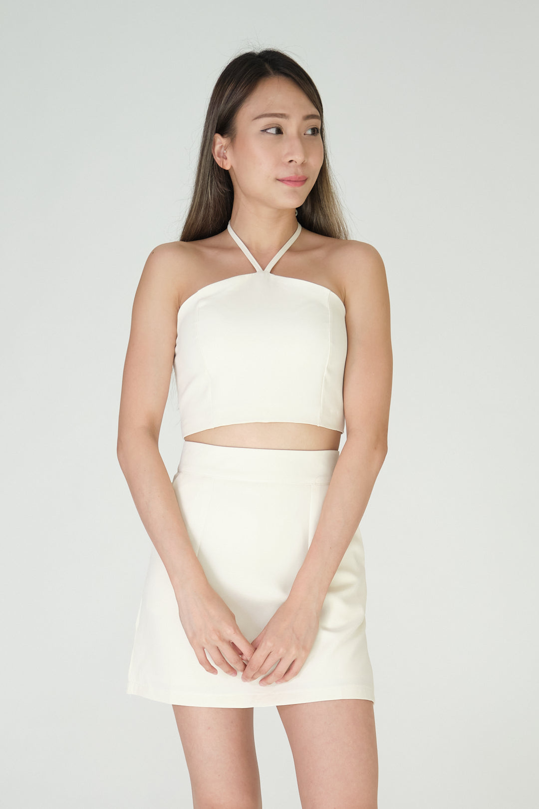 Chixxie Sandra Two-Piece Set (Cream)