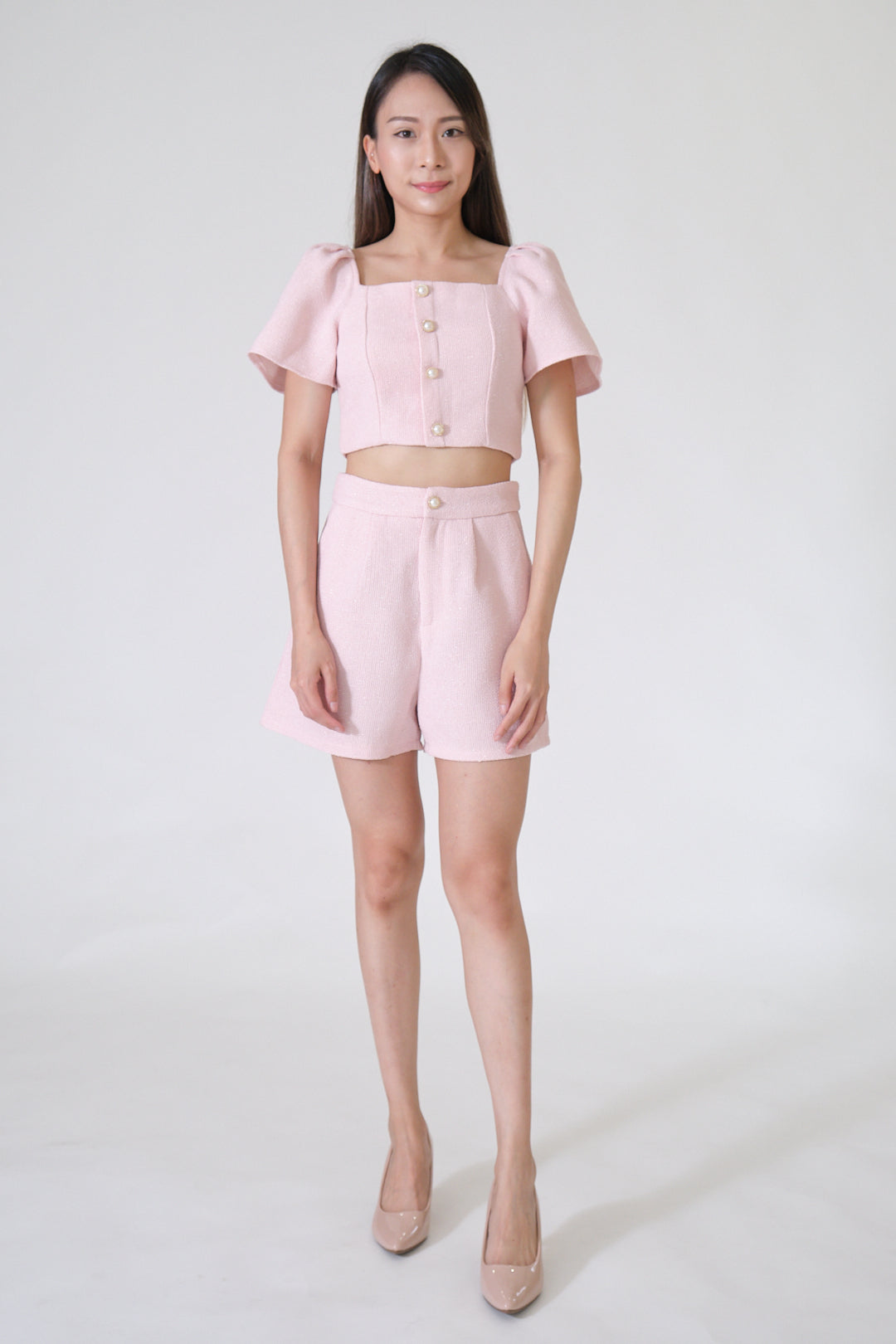 Chixxie Aurora Two-Piece Set (Pastel Pink)