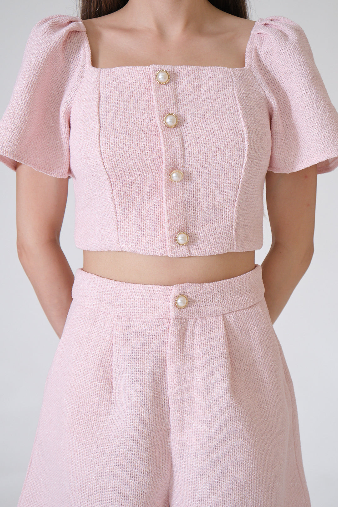 Chixxie Aurora Two-Piece Set (Pastel Pink)