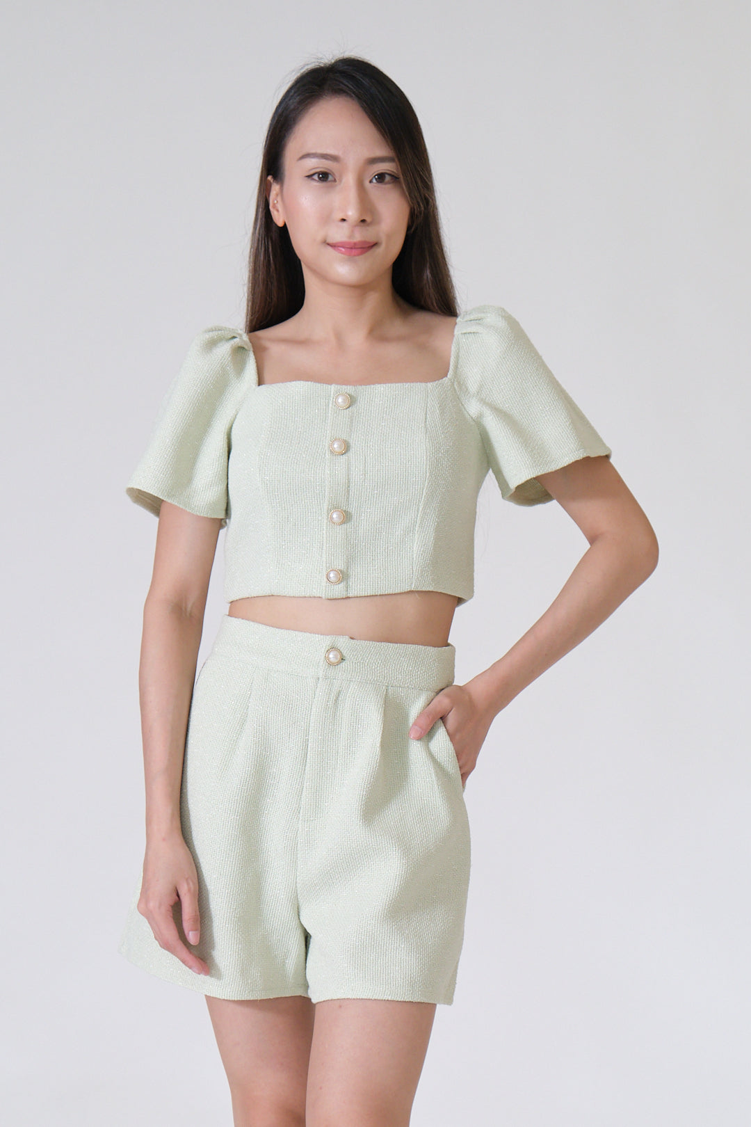 Chixxie Aurora Two-Piece Set (Green)