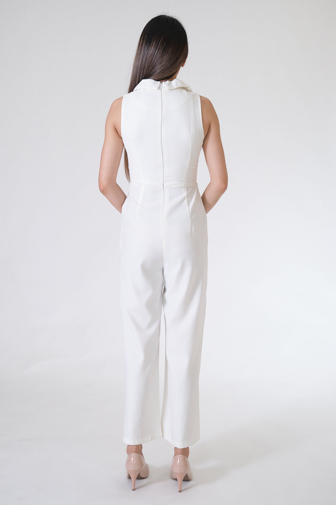 Chixxie Ariana Jumpsuit (White)
