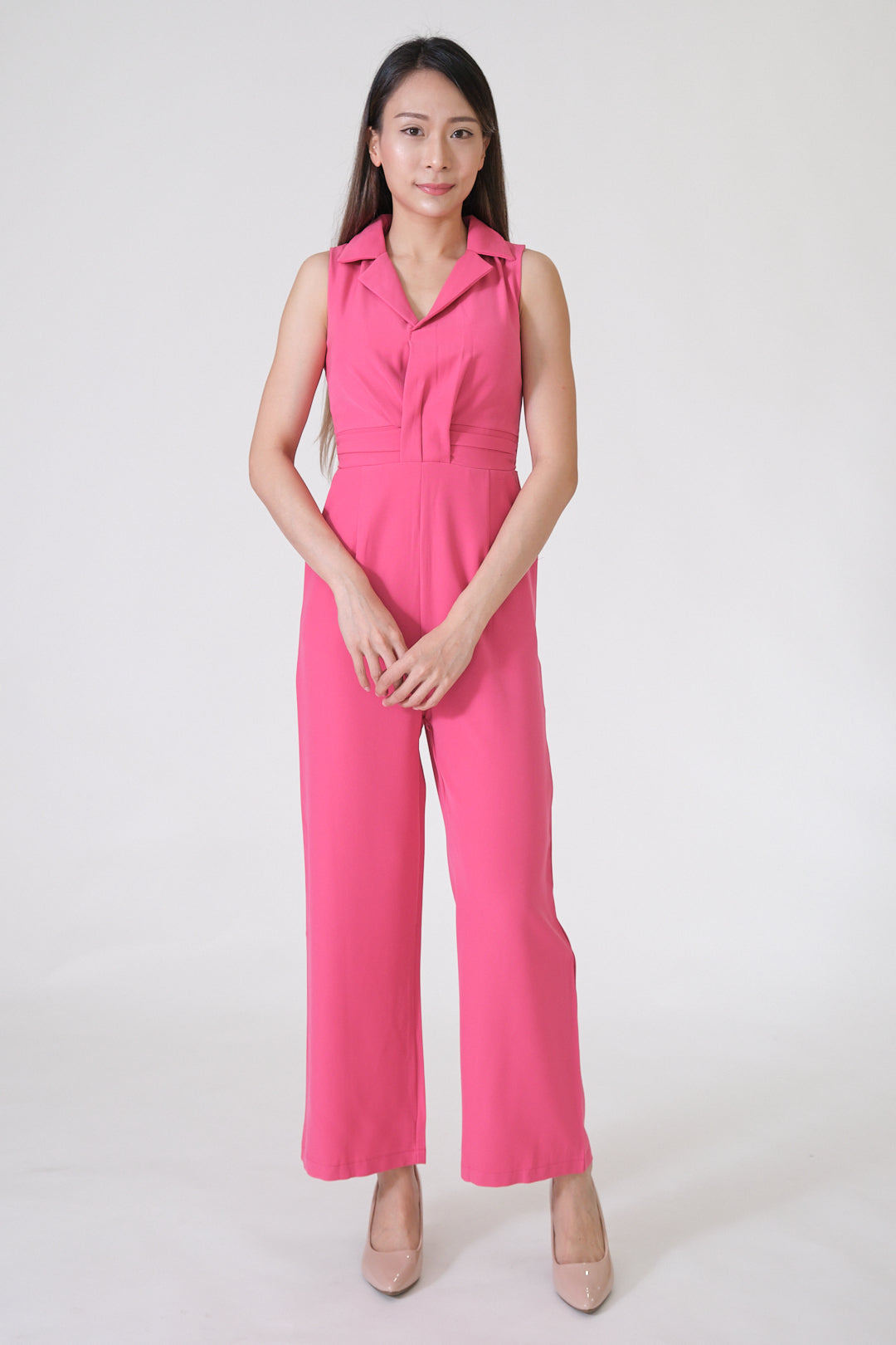 Chixxie Ariana Jumpsuit (Pink)