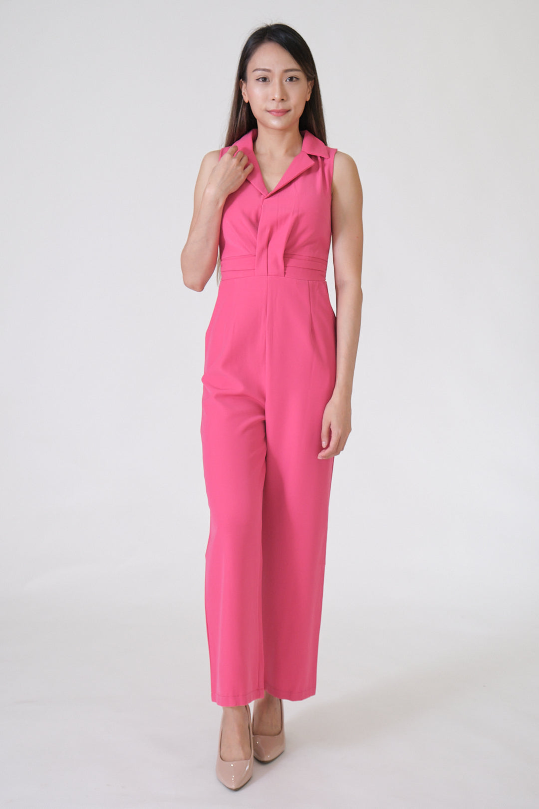 Chixxie Ariana Jumpsuit (Pink)