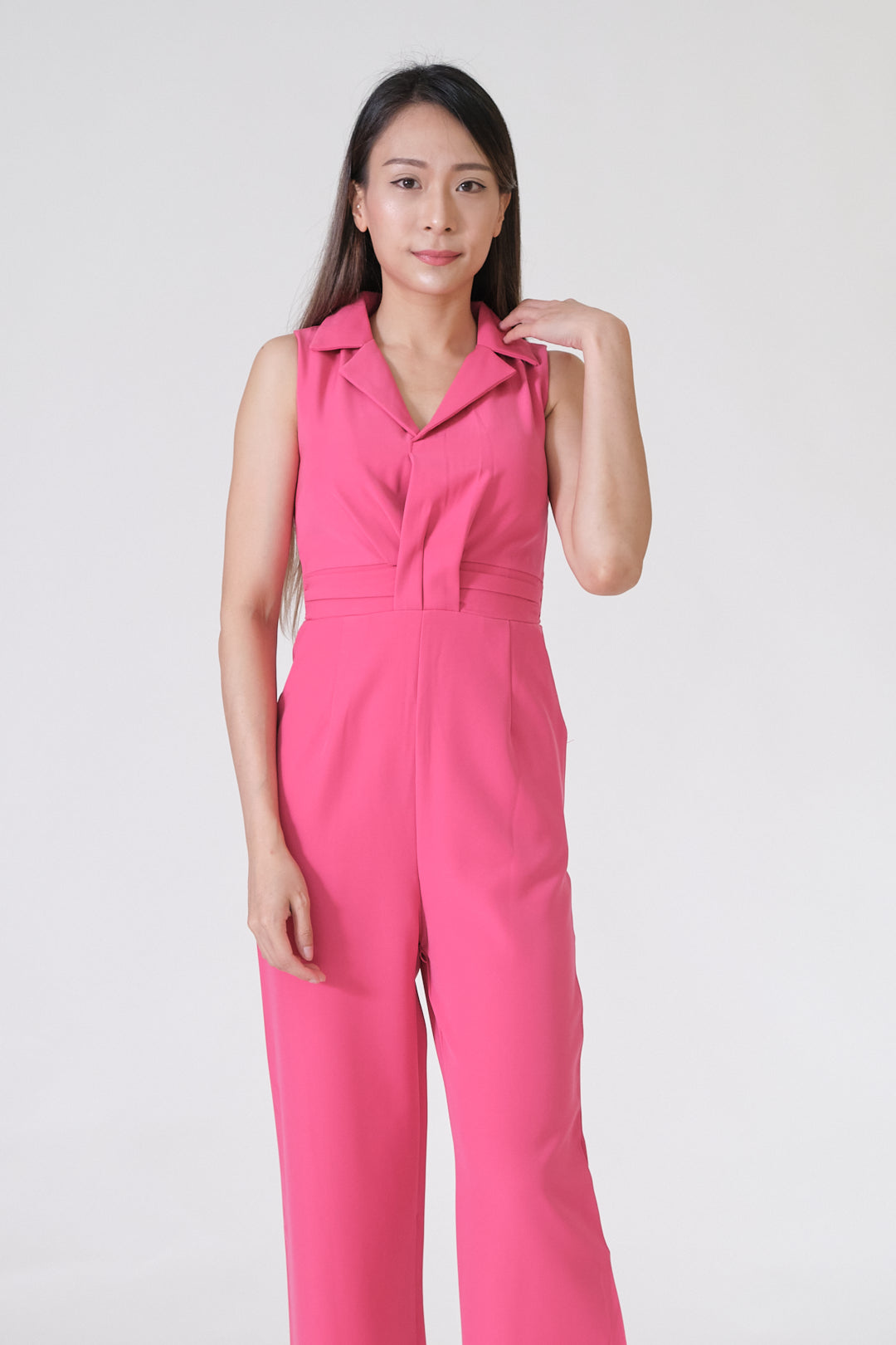 Chixxie Ariana Jumpsuit (Pink)