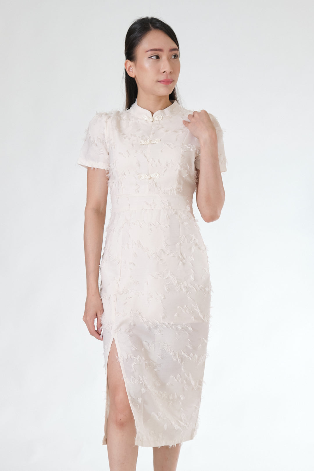 Chixxie Wish Cheongsam (Cream)