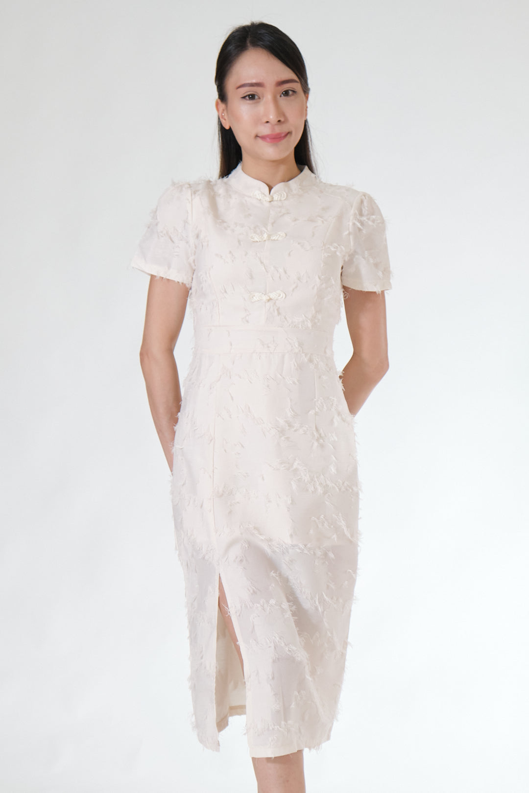 Chixxie Wish Cheongsam (Cream)